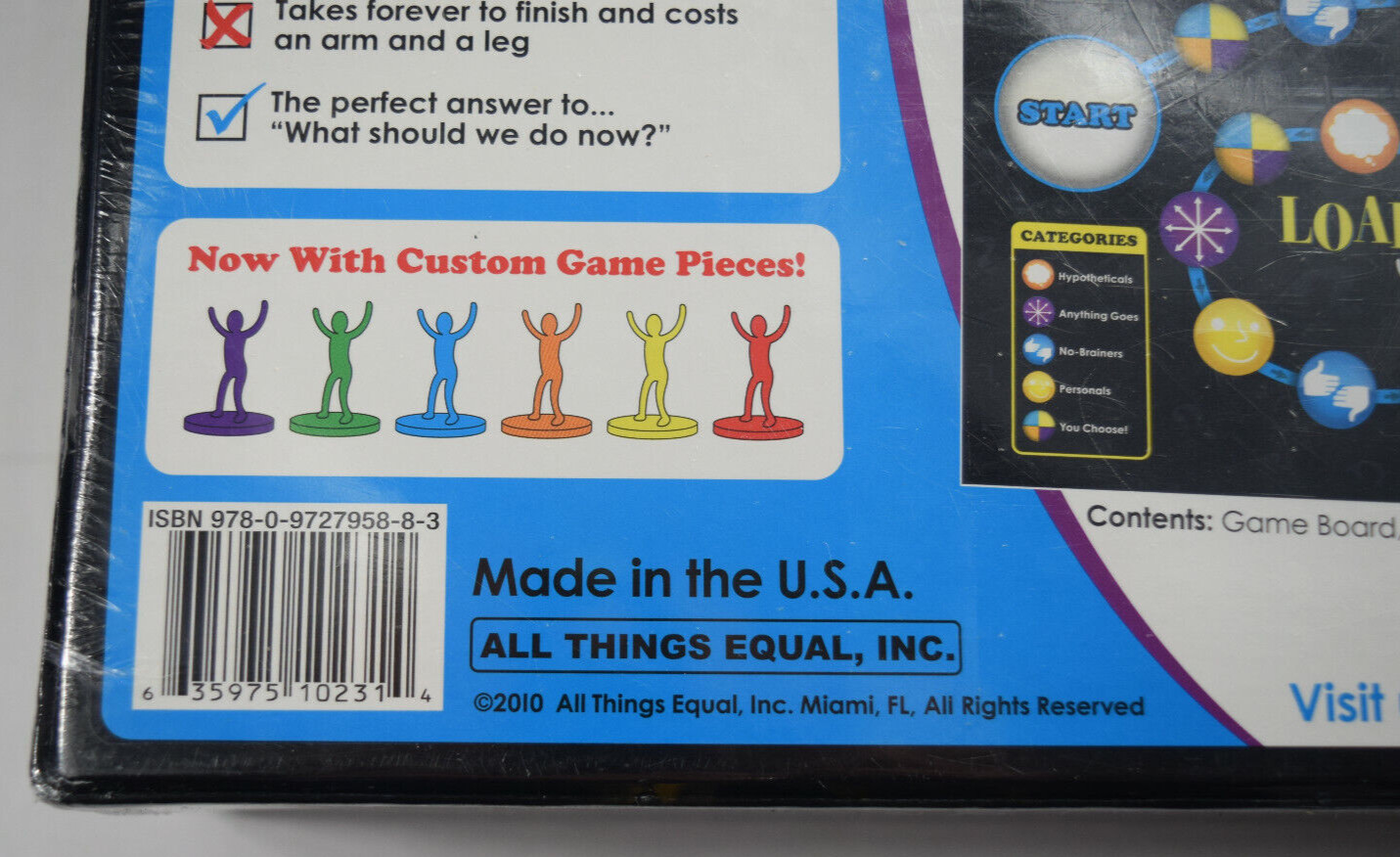 Loaded Questions Party Game – Brand New Sealed – Dated 2010