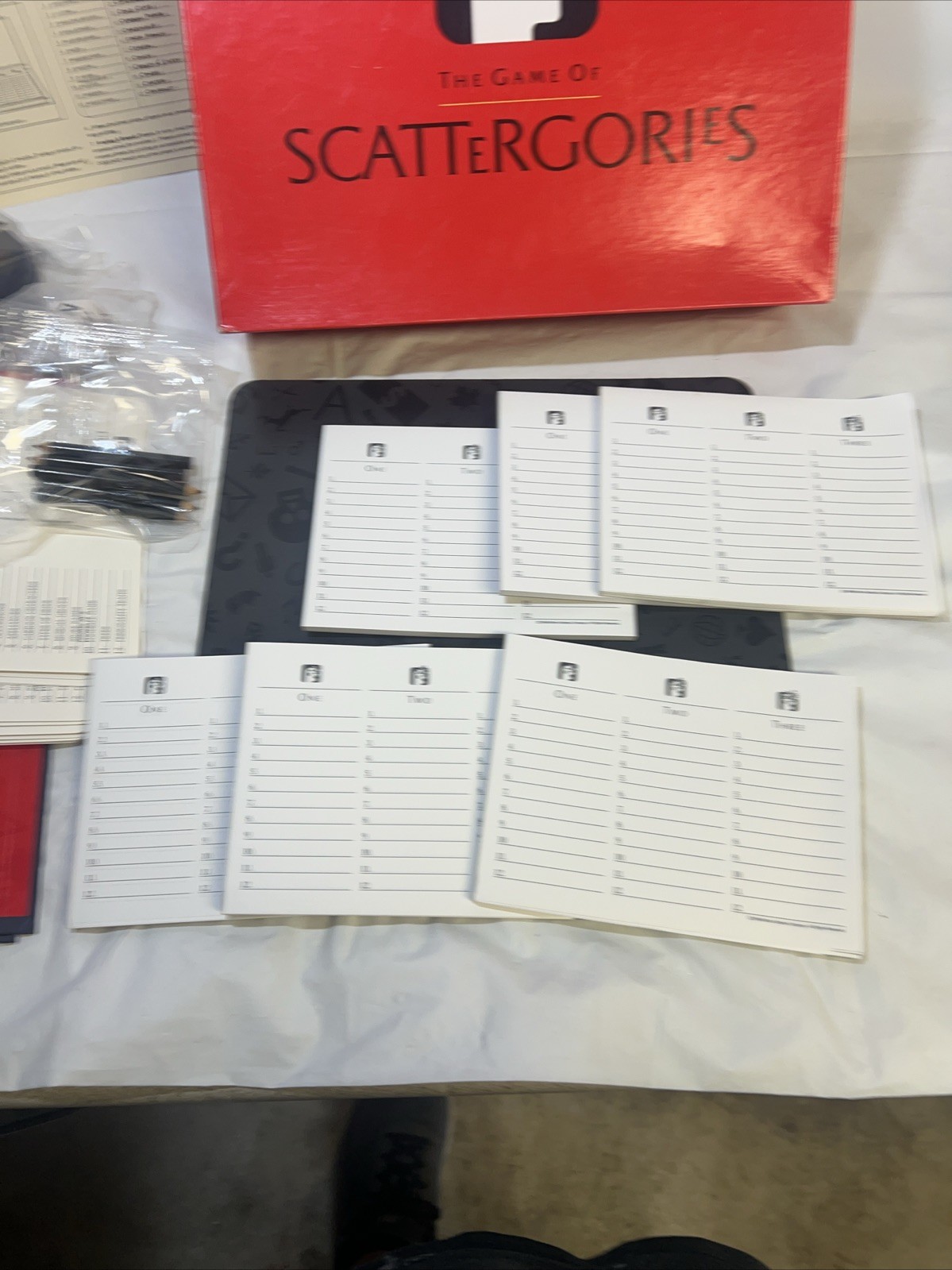 Vintage 1988 Original The Game Of Scattergories By Milton Bradley Complete/Nice!