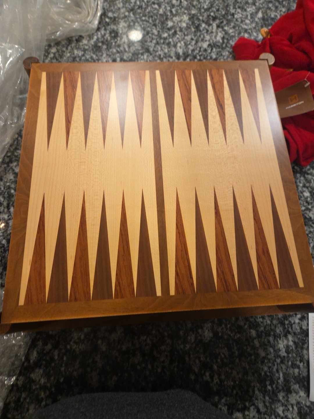 The History Channel Club Life Member Game Set Beautiful Wood Set