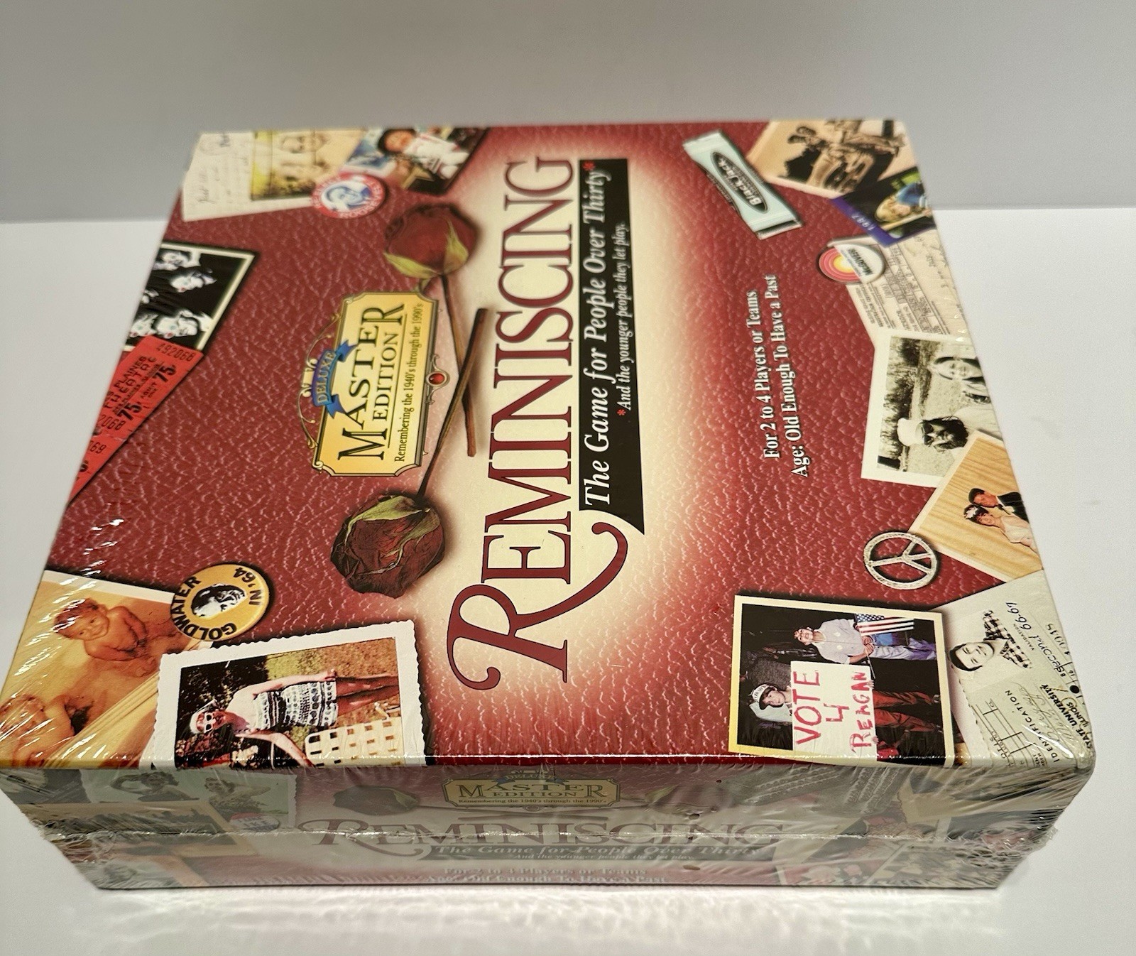Reminiscing Board Game Deluxe Master Edition 1940s-1990s TDC Games New Sealed