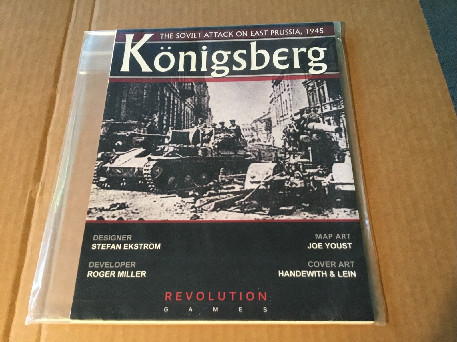 Königsberg By Revolution Games The Soviet Attack On East Prussia 1945 New