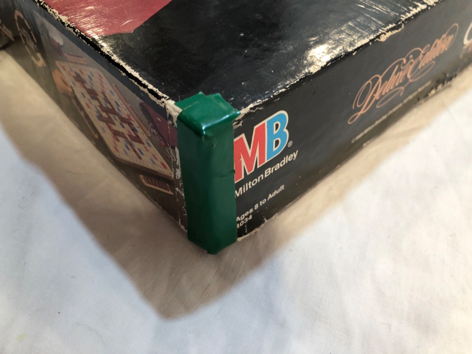 1989 Scrabble Deluxe Edition Rotating Turntable 4034 Board Game complete