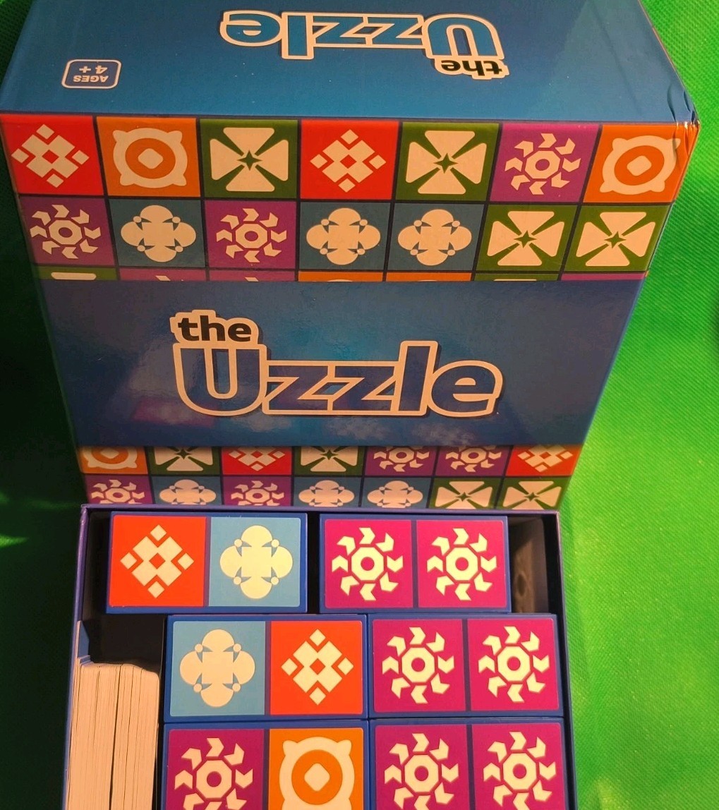 The Uzzle Board Game, Family Board Games for Children & Adults 100% Complete