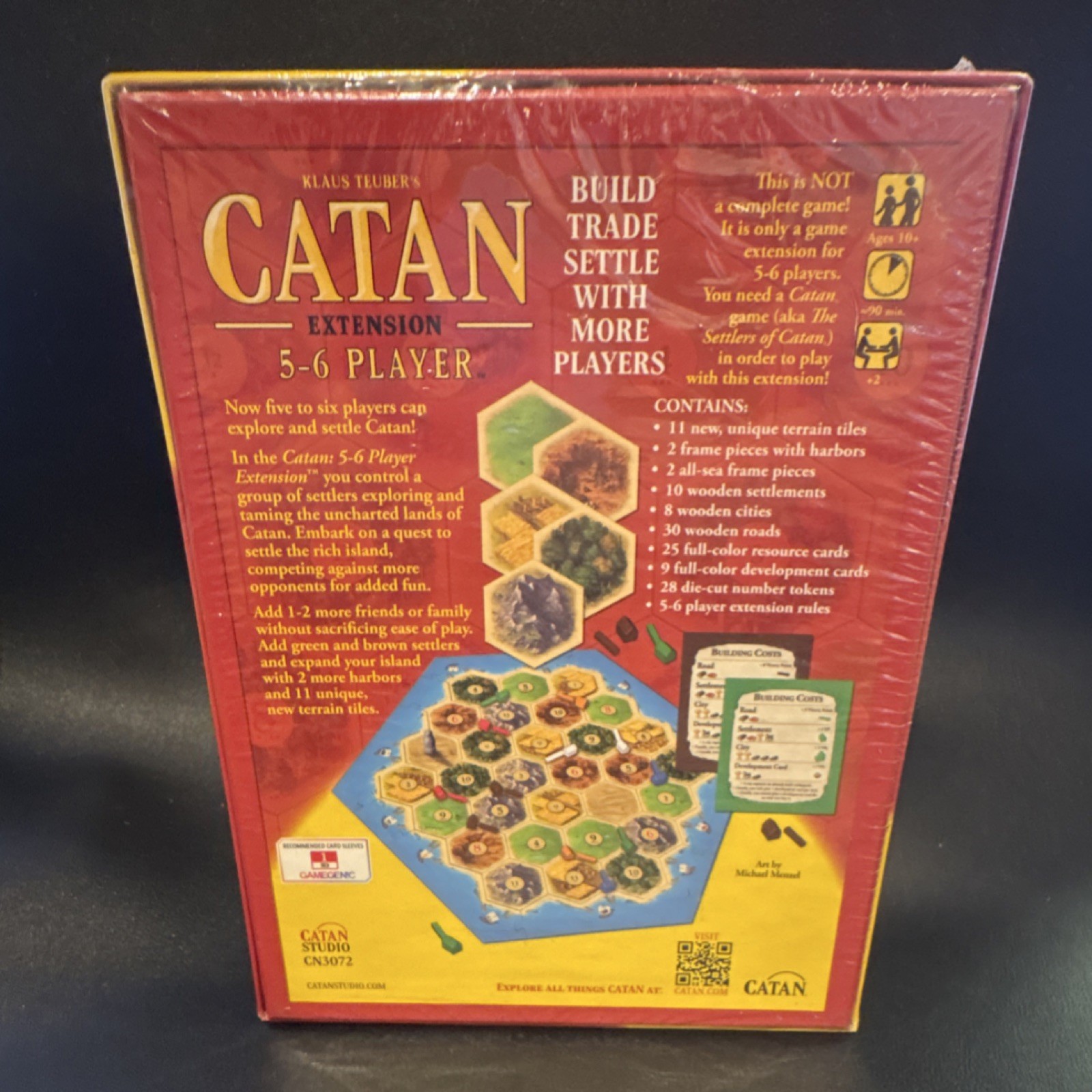 Catan Extension 5-6 Player Board Game Expansion Brand New In Box