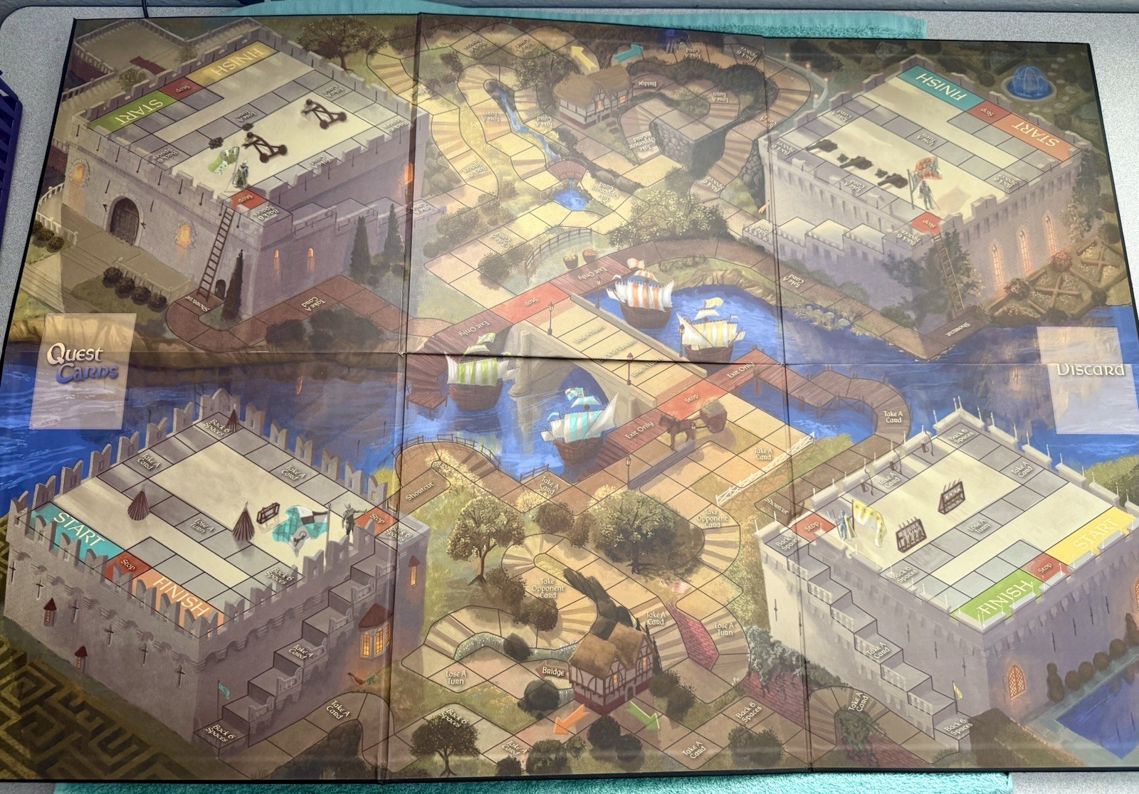 Towers of Xandermere. A Game of Conquest. 2 to 4 Players. Strategy and Tactical.