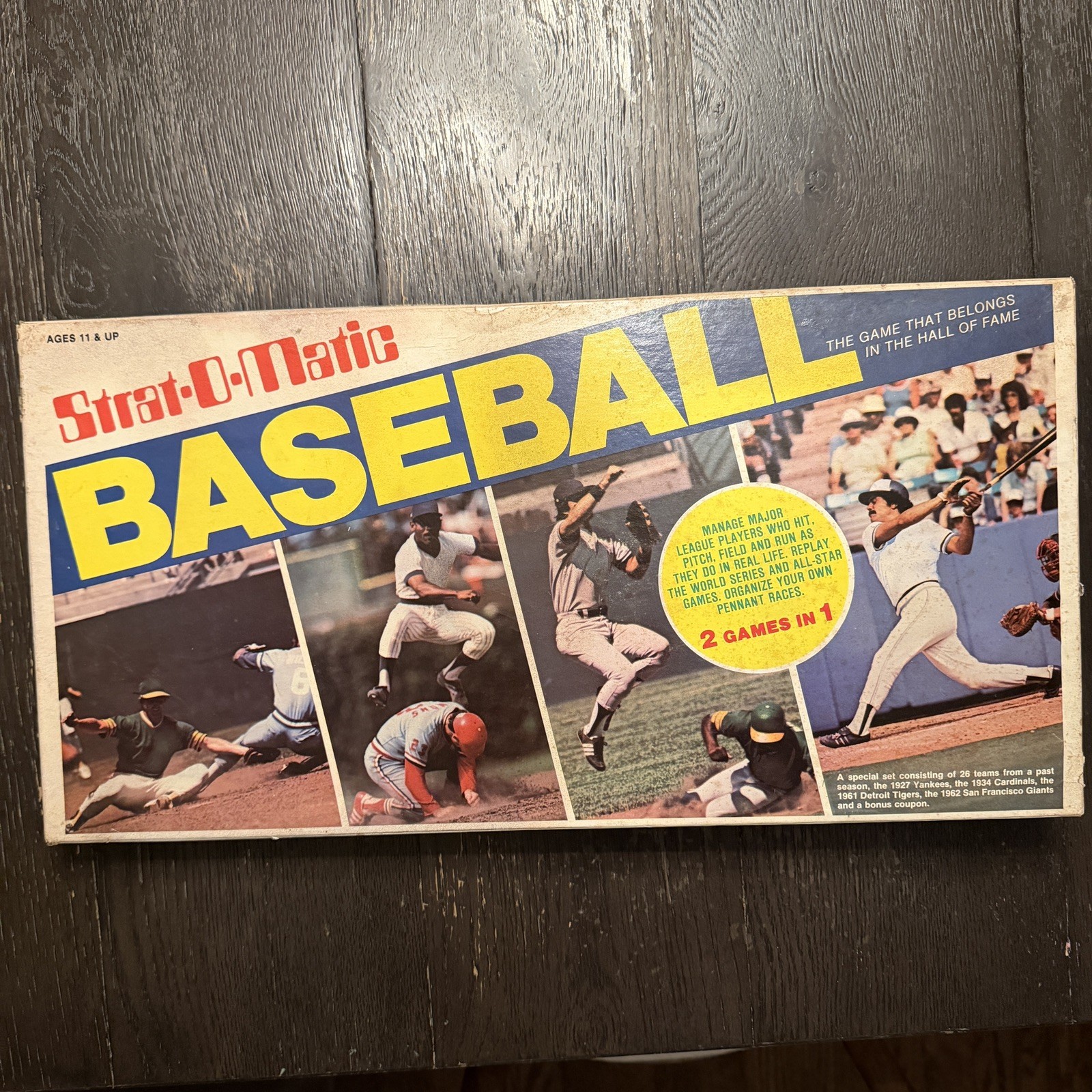 Vintage 1981 Season Stats Strat-O-Matic Baseball Board Game 1980 Season Cards
