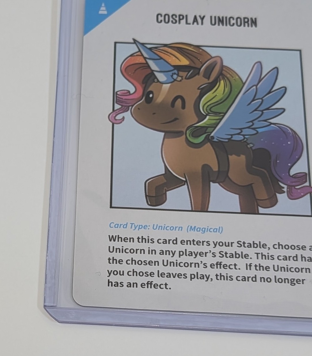 Unstable Unicorns Cosplay Unicorn Convention Exclusive Promo Card First Print