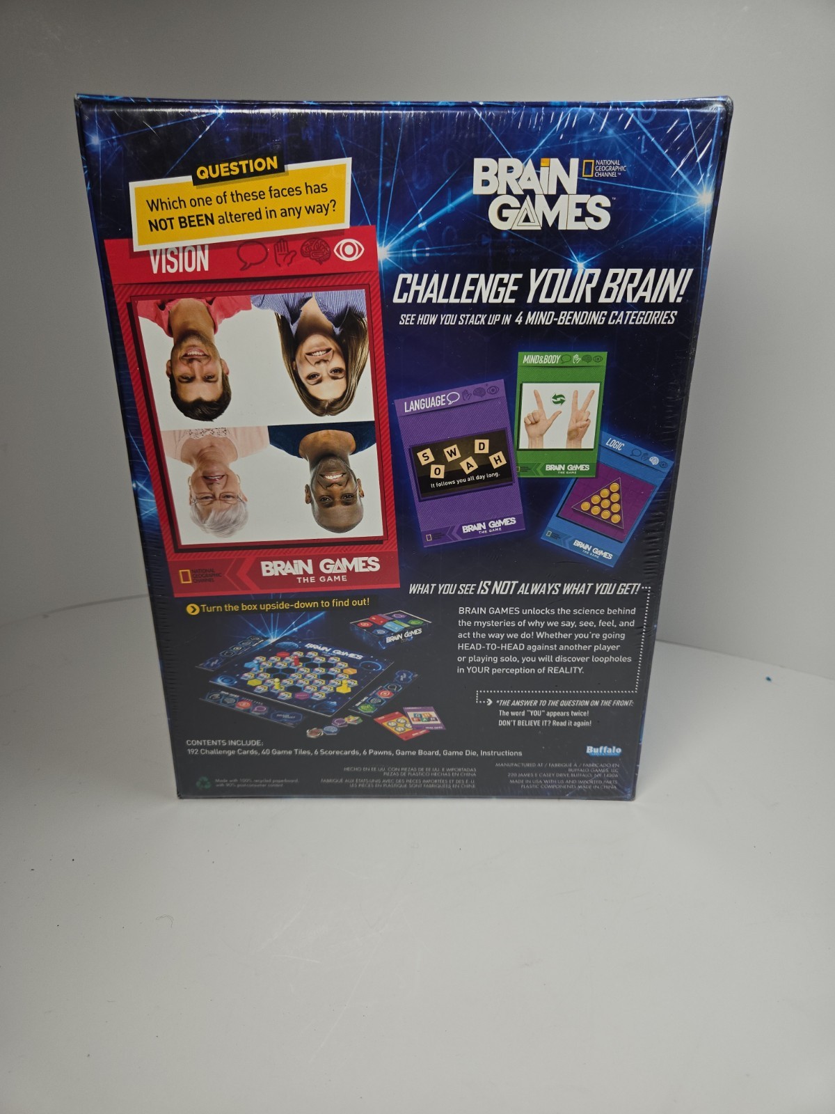 National Geographic Channel Brain Games The Game Blow Your Mind New Sealed
