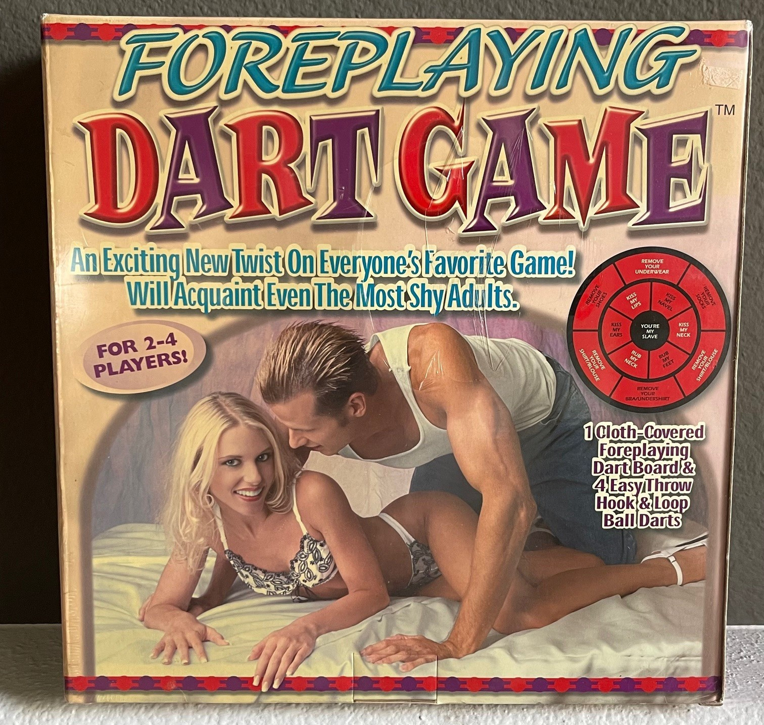 Foreplaying Dart Game RARE Vtg. Foreplay for Couples or Groups NEW for Adults