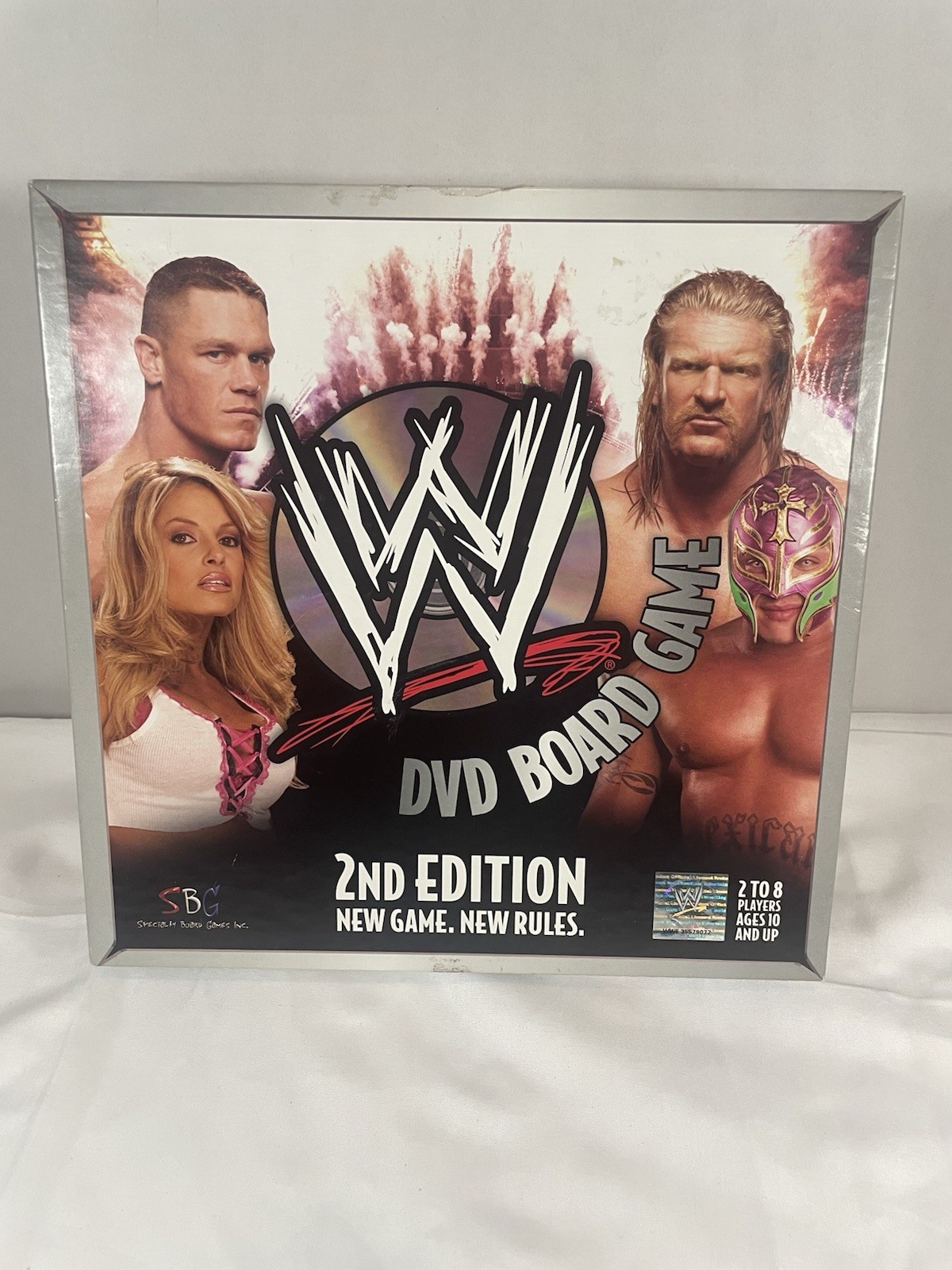 2006 WWE DVD Board Game Specialty Board Games SPG 2nd Edition Raw WW Smackdown