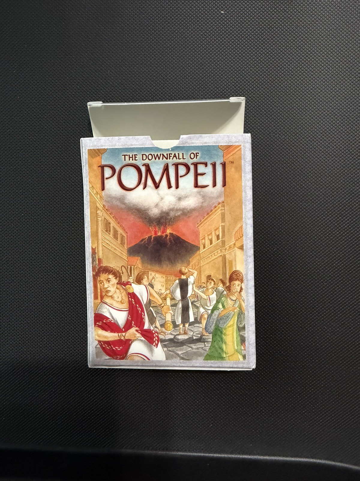 The Downfall of Pompeii Mayfair Games 2013 Player pieces missing see description