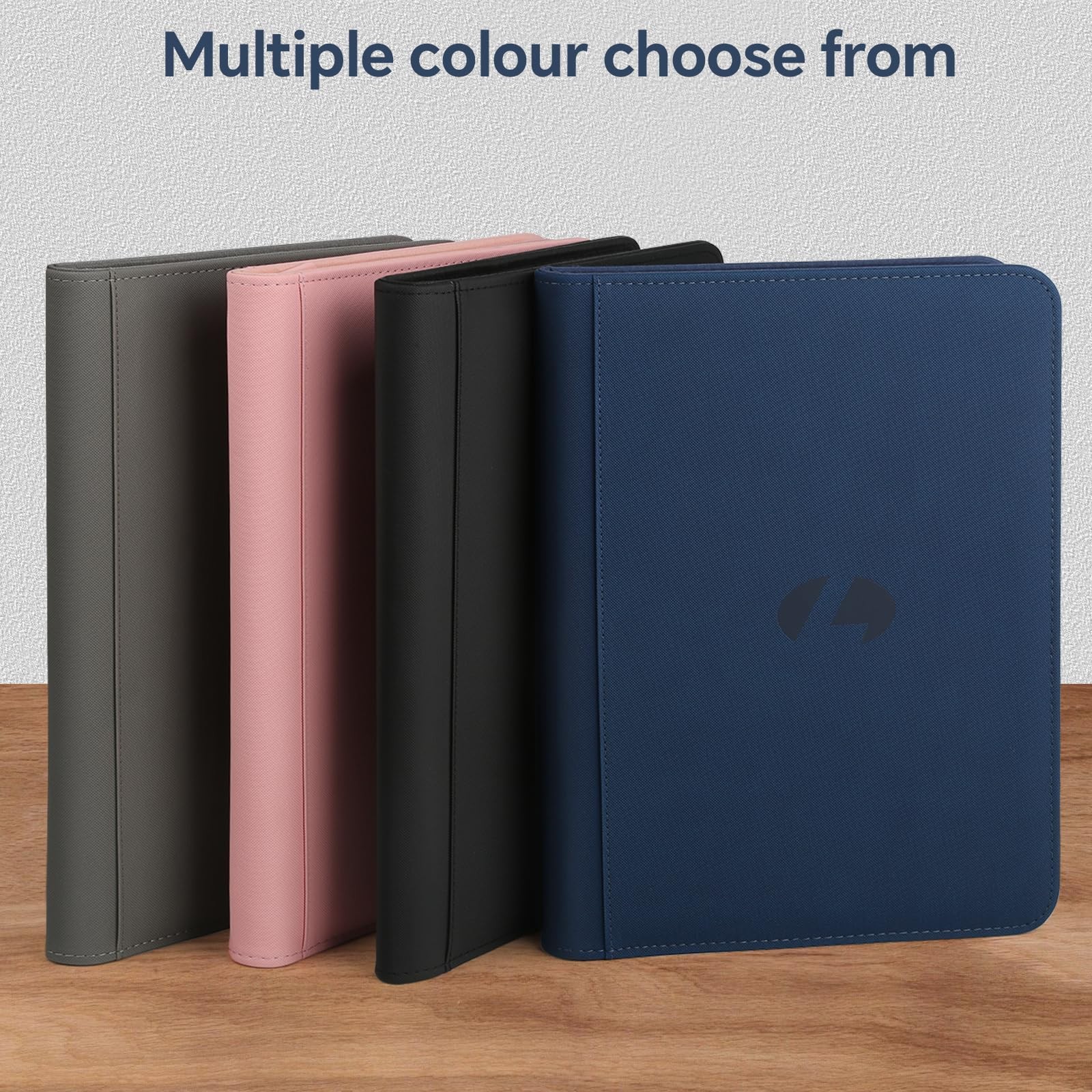 Trading Card Binder, Premium 9-Pocket Double Sided 9 Pocket Pink 1