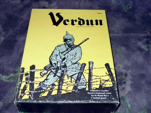 Conflict Games 1973 (yellow edt) VERDUN – A Dagger at the Heart of France WW1