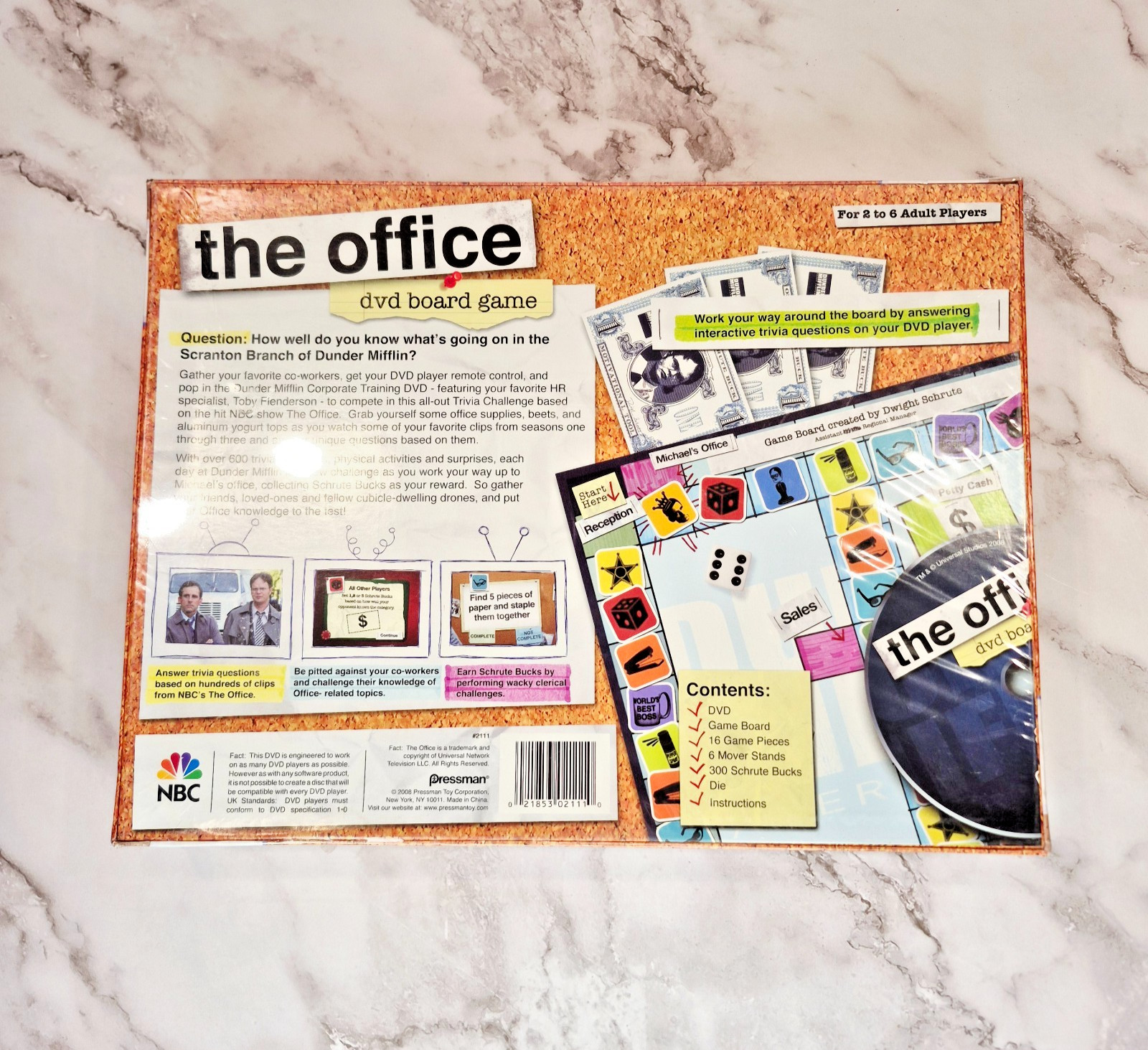 The Office DVD Board Game – NBC TV Series Trivia Challenge – New & Sealed 2008