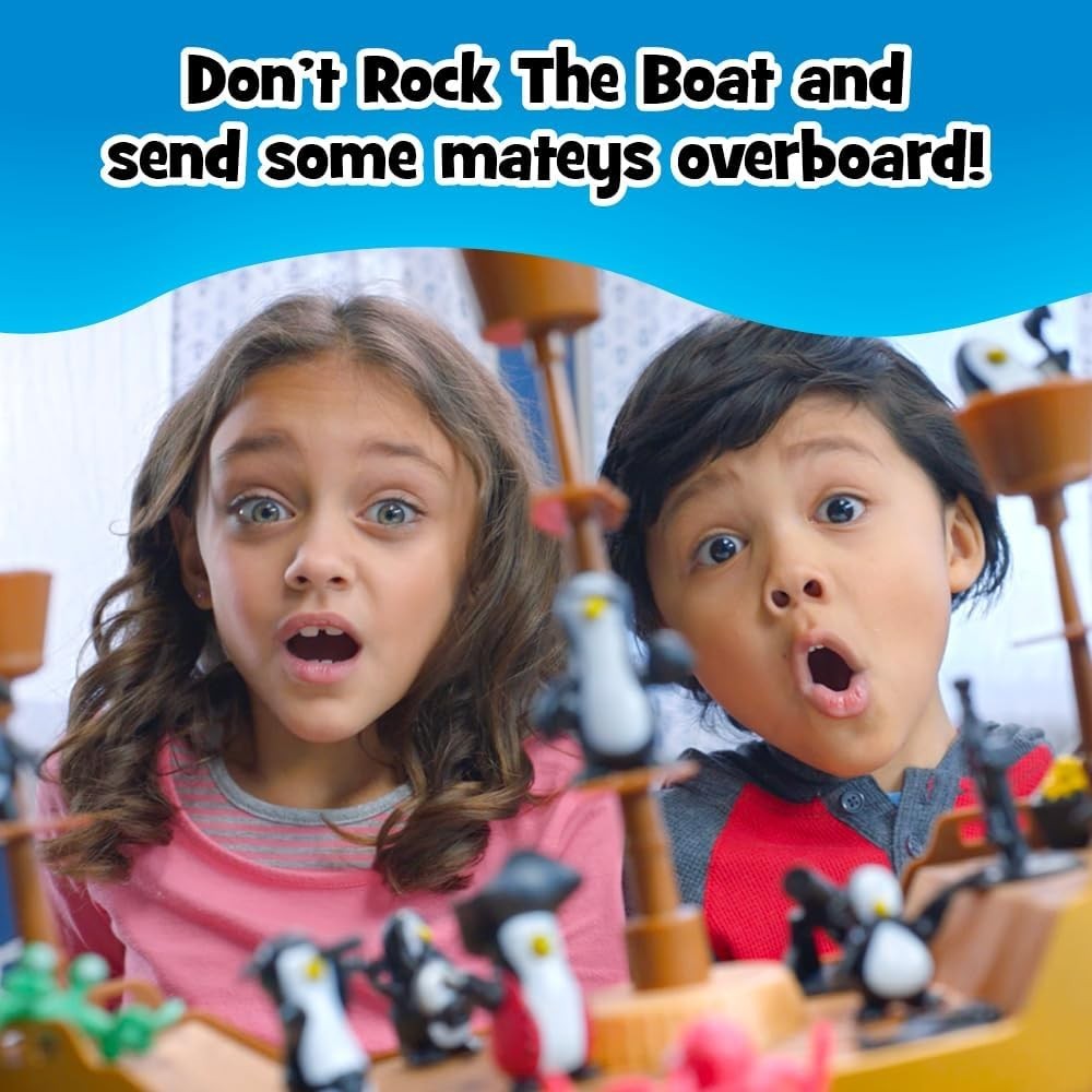 Kids Pirate Balance Board Game Family Game for Kids Adults Multi-Player Fun