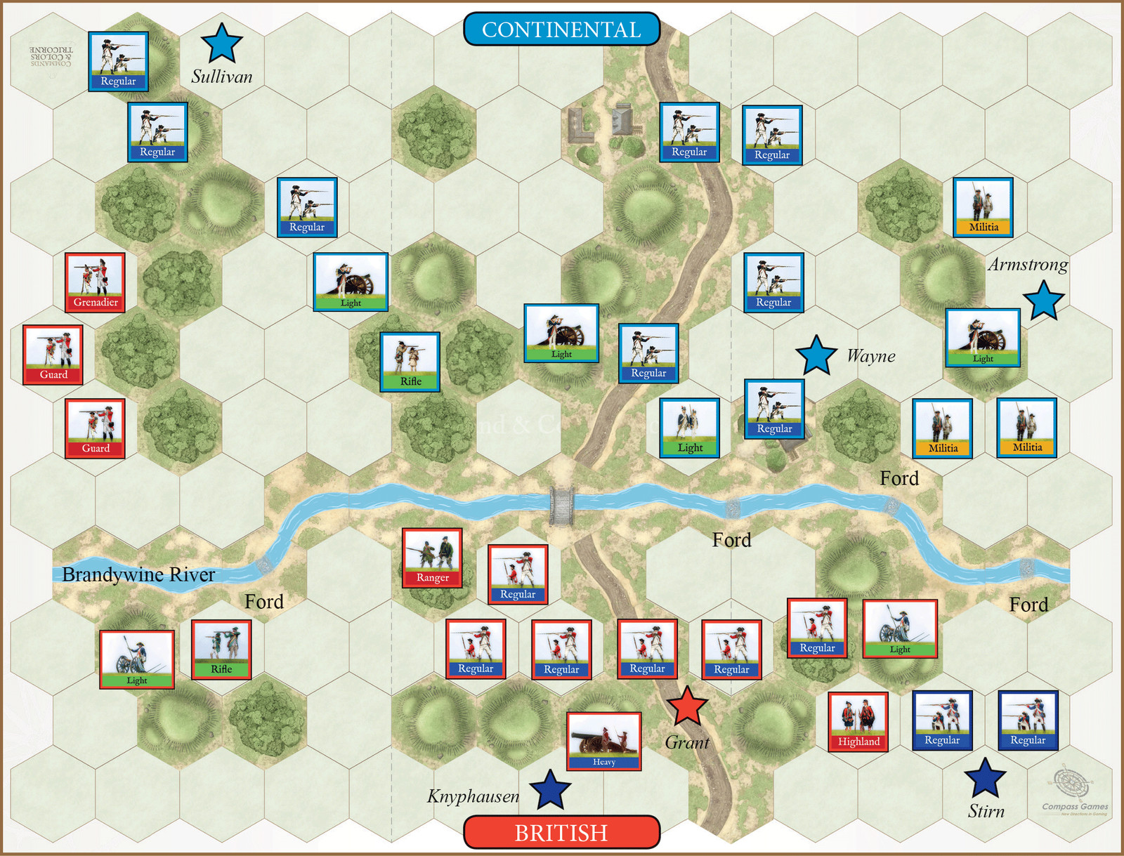 American Revolution: The French and More Commands and Colors Tricorne Expanion