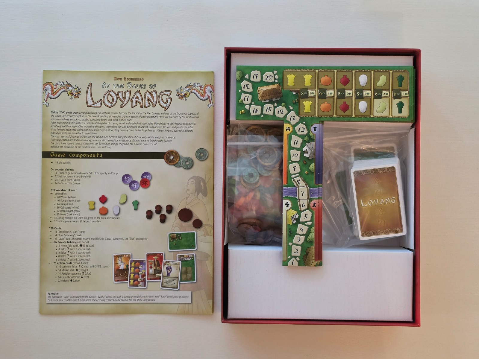 At the Gates of Loyang Board Game Tasty Minstrel Games 2010 First Edition