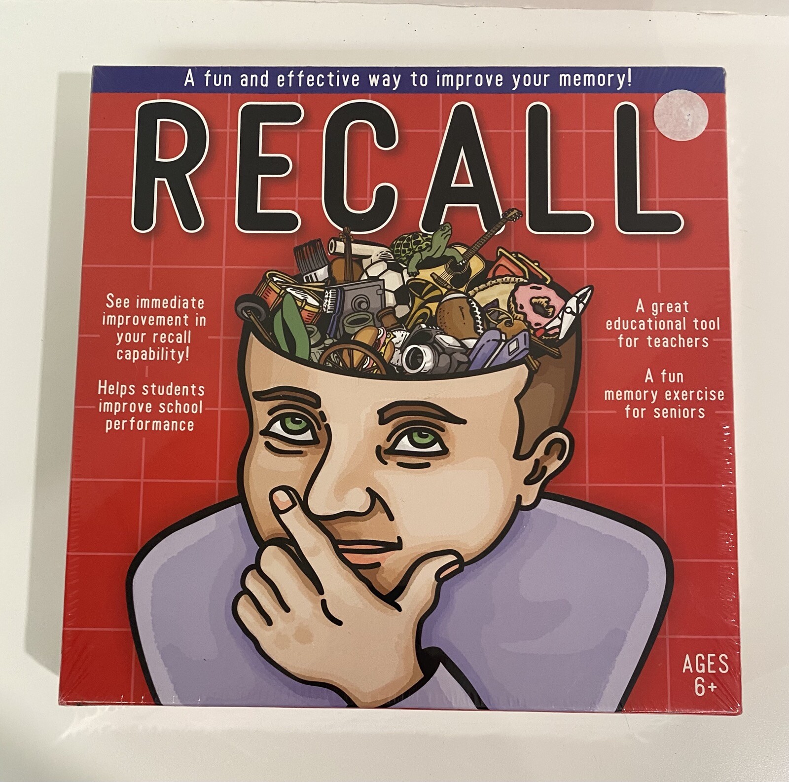 NEW Recall Board Game LMD Enterprises SEALED 2011 Memory Improvement