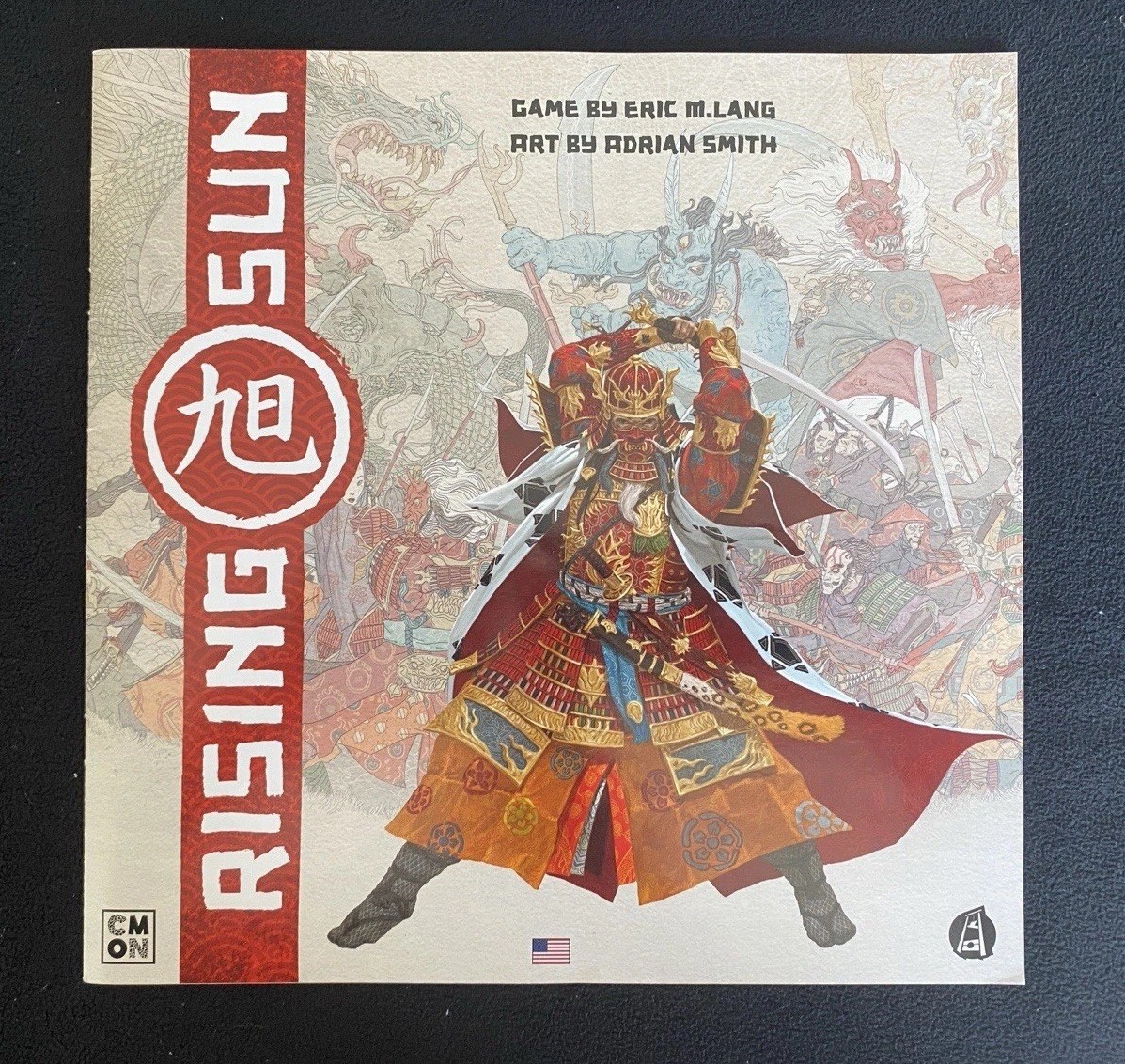 RISING SUN Board Game 2019 Feudal Japan War Strategy CMON Guillotine Games