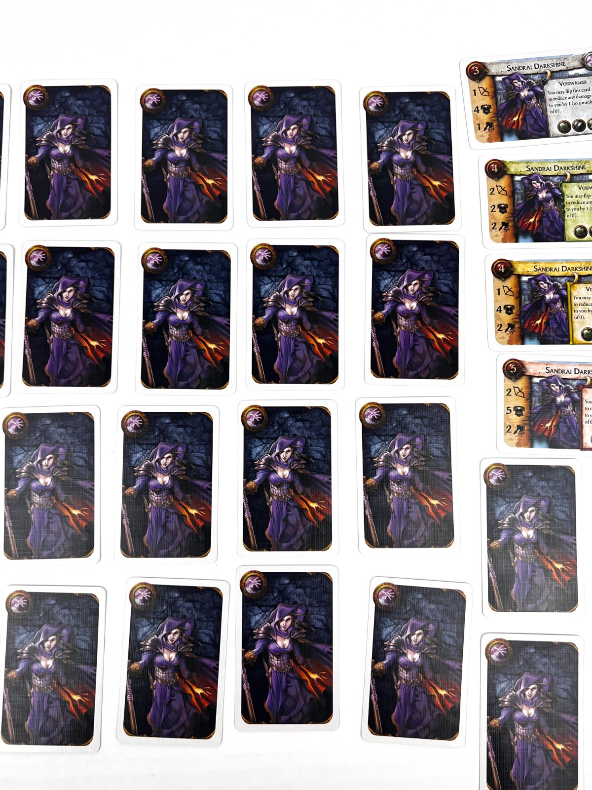 2008 World of Warcraft The Adventure Board Game Character Card Lot of 27
