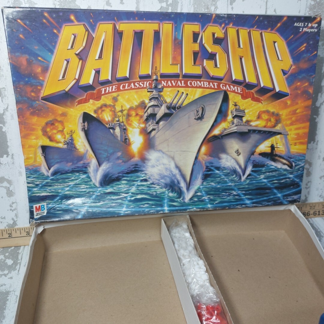 Battleship The Classic Naval Combat Game by Milton Bradley