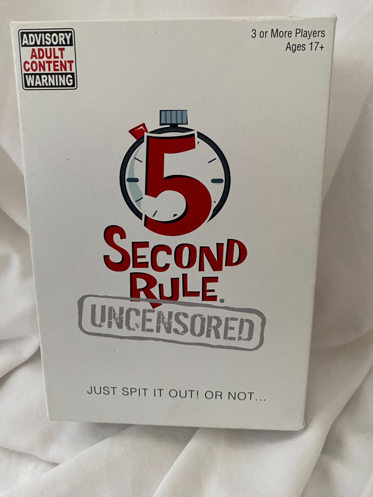 5 Second Rule Uncensored Game Adult Game Party Game Card Game