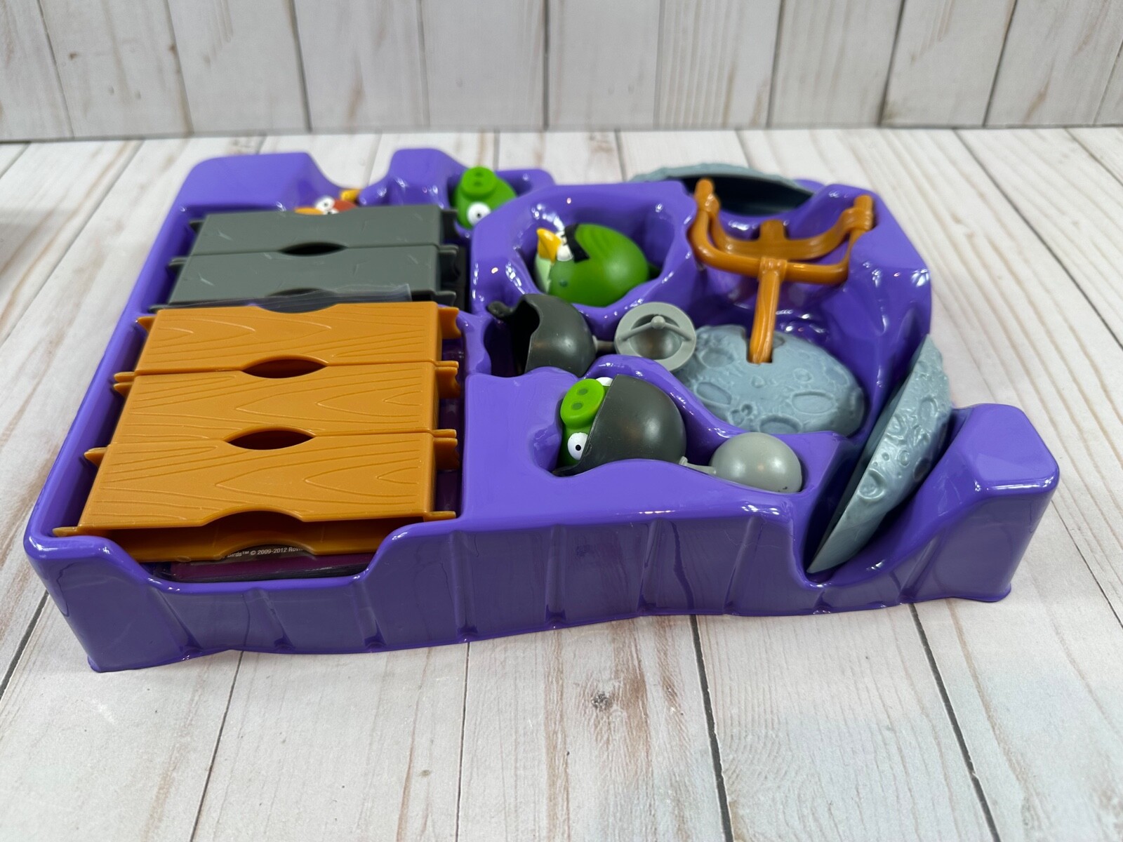 Rare! Angry Birds Space Planet Block Version Game, Mattel, 2012, Complete Set!