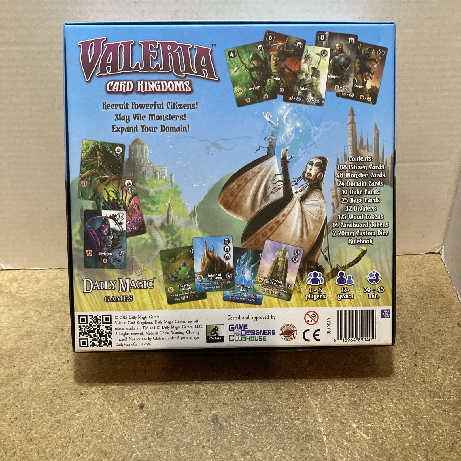 2015 VALERIA Card Kingdoms Daily Magic Games