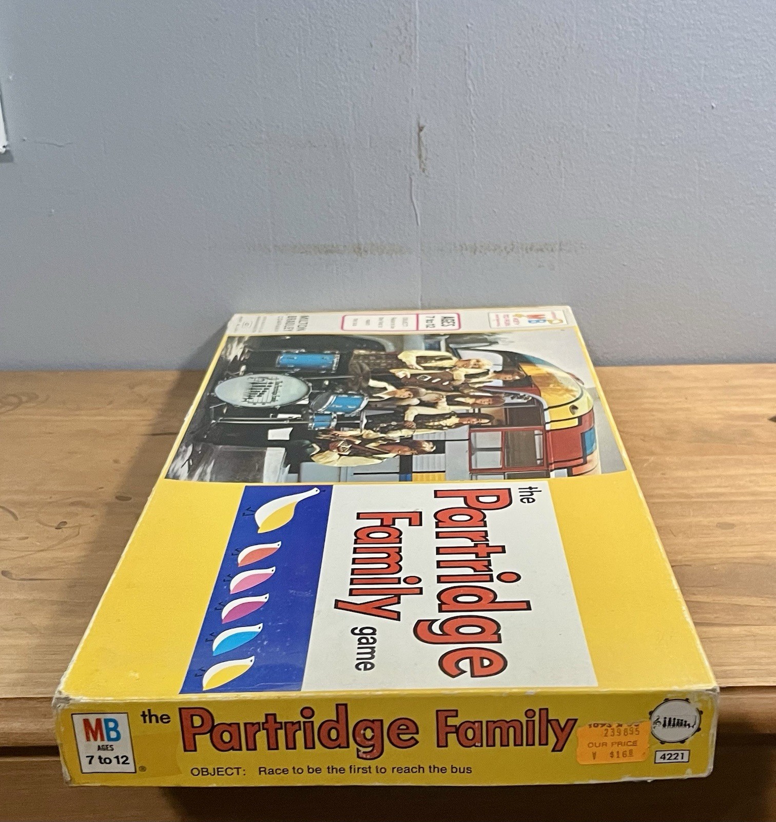 1971 Milton Bradley The Partridge Family Board Game UNUSED!
