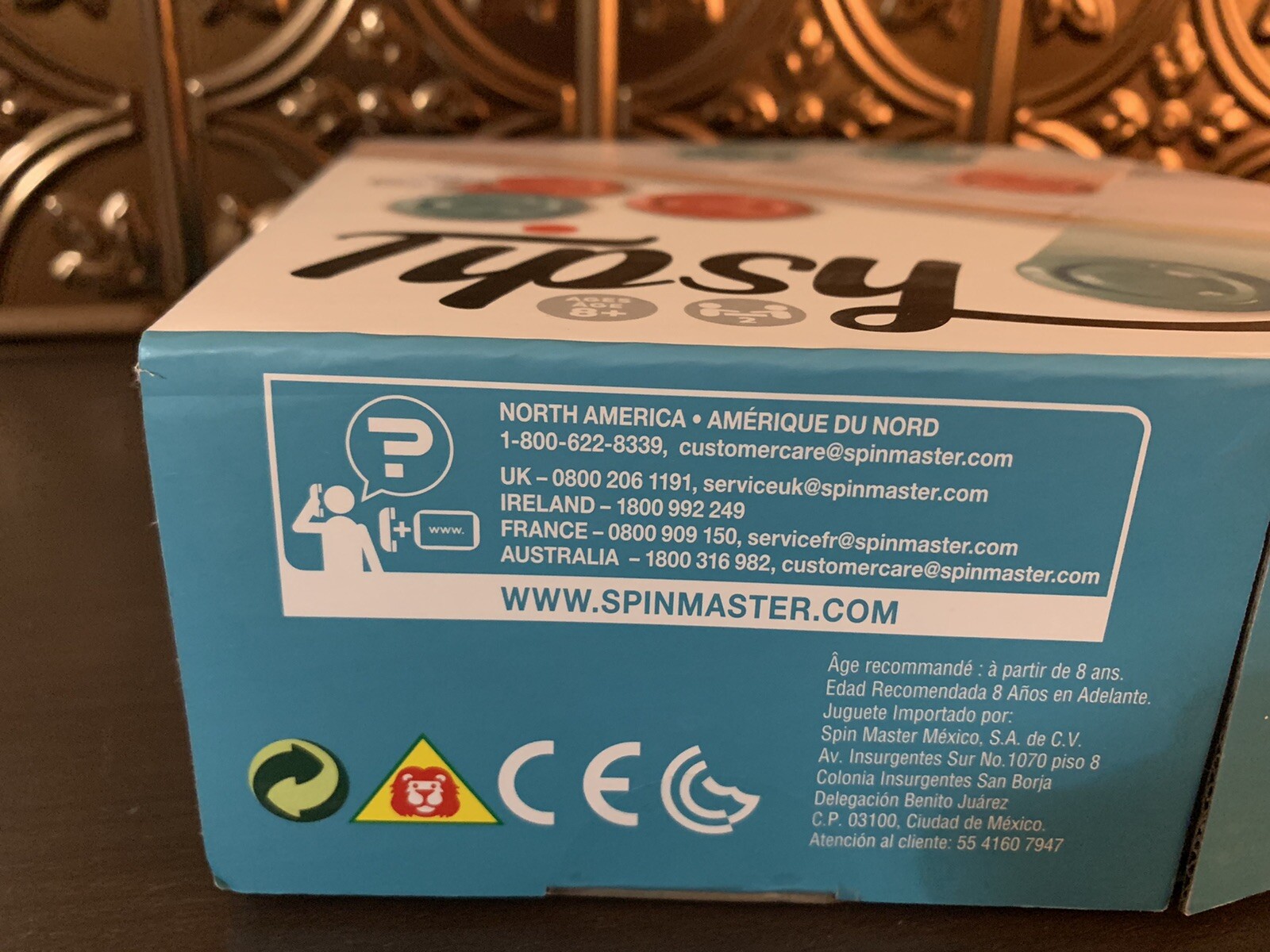 Tipsy Marbles Brain Workshop Board Game Fun Challenging Lift Shift New Sealed