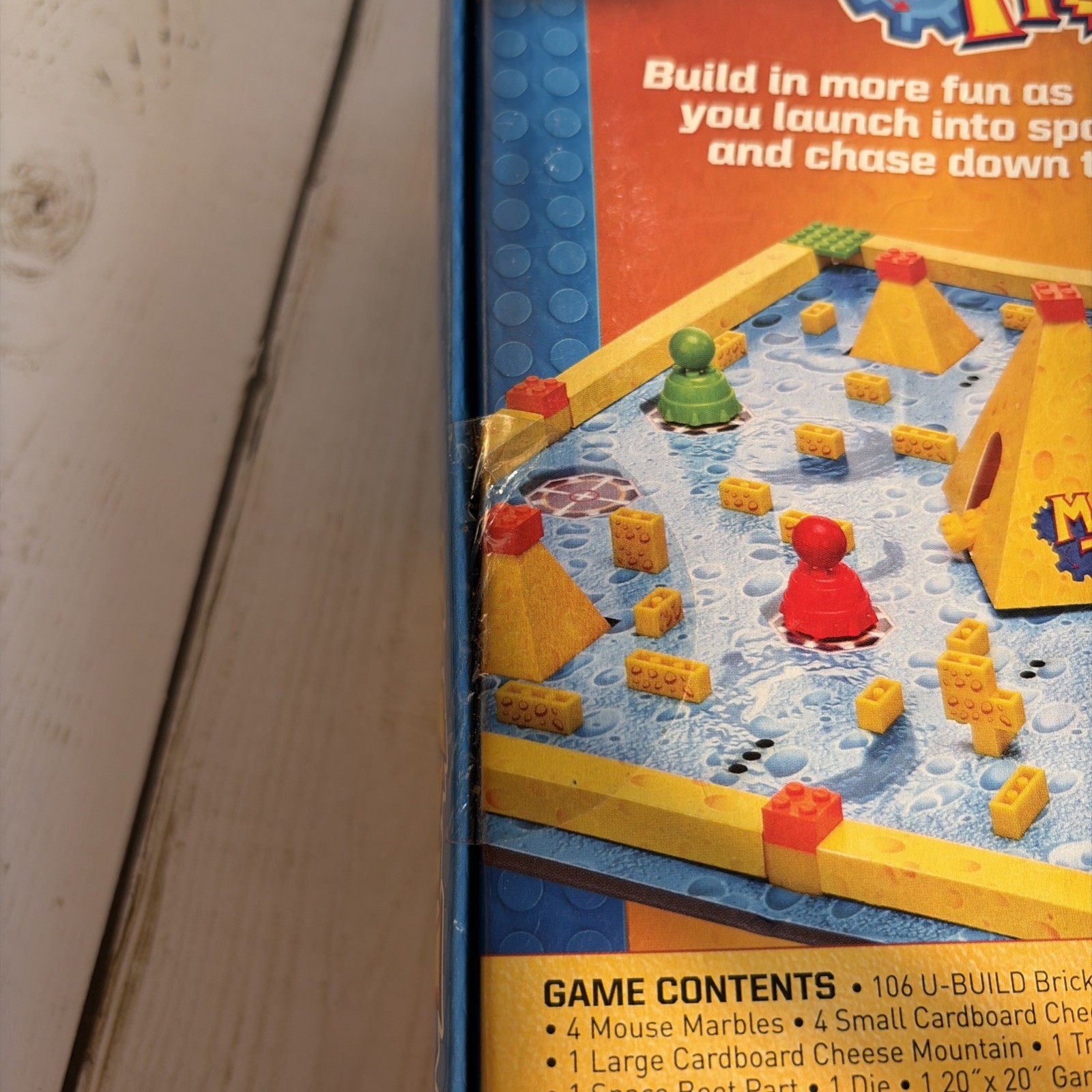 NEW Sealed Hasbro U-Build Mousetrap Mouse Trap Board Game Fun Kids 2-4 Player