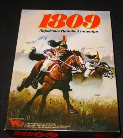 VG Victory Games – 1809 Napoleon’s Danube Campaign Wargame (UNPUNCHED) NM