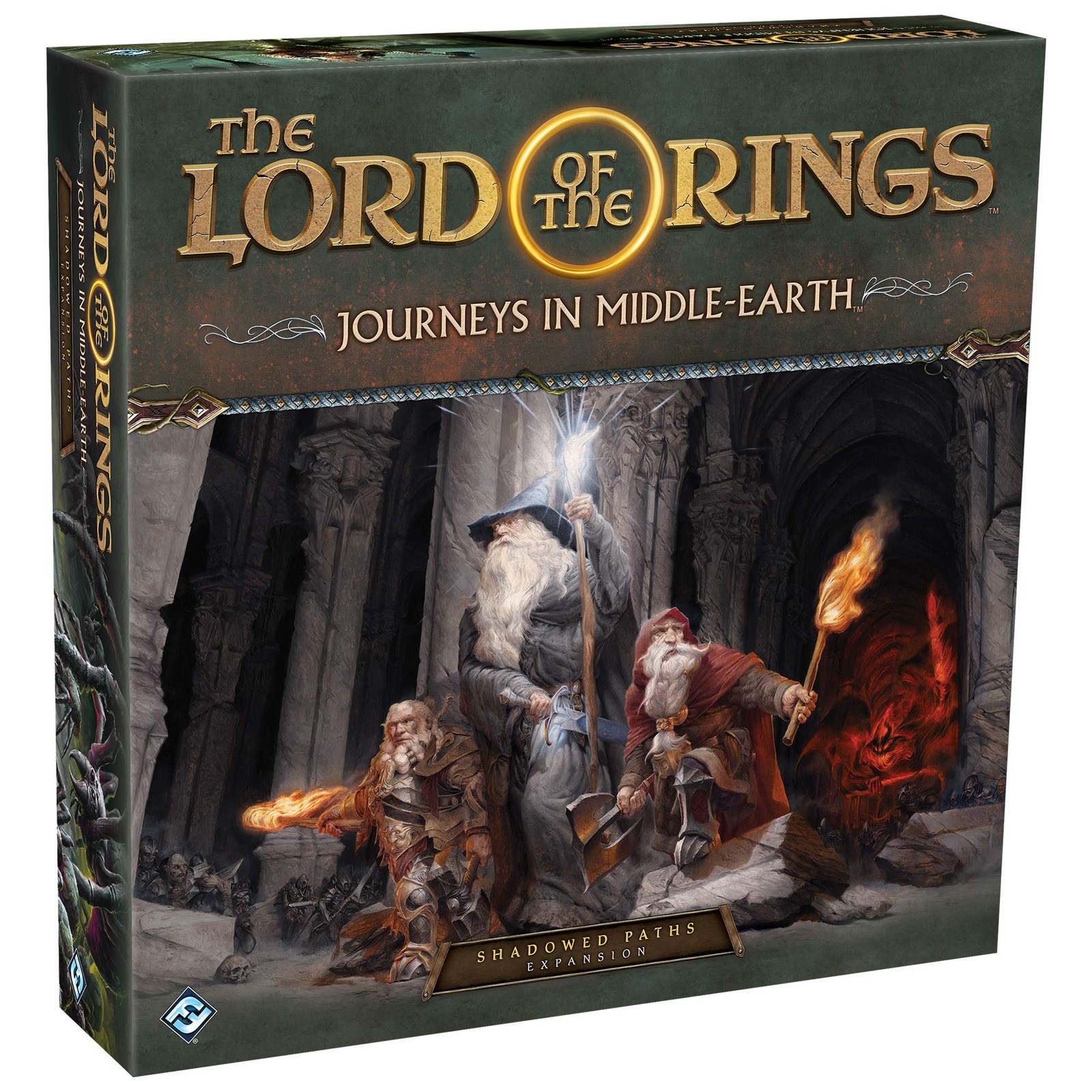 The Lord of the Rings Journeys 11.63 inches (square) x 0.1 inches, Multicolor