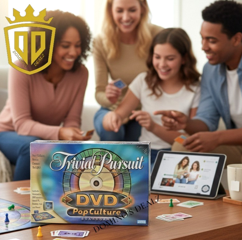 Trivial Pursuit DVD Pop Culture Game 2003 Sealed Board Game Trivia Party