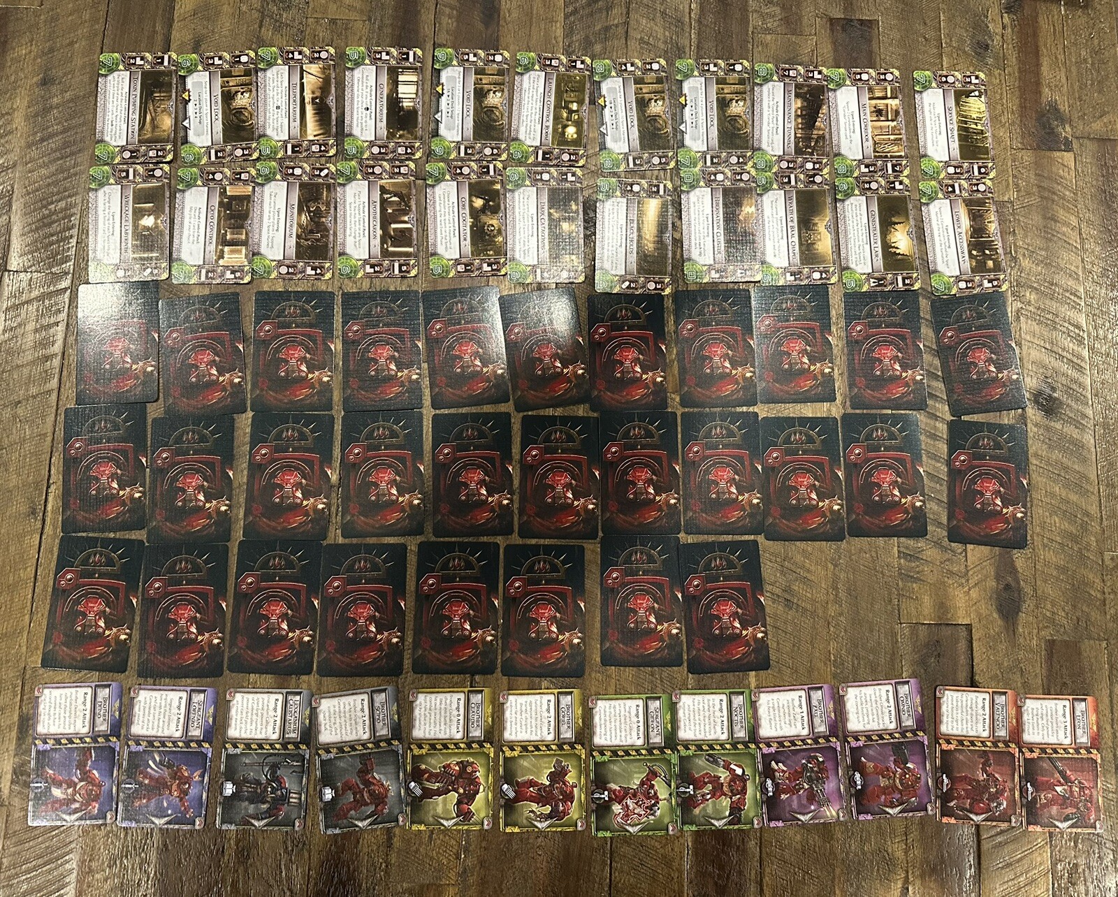 space hulk death angel card game +3 Exp Deathwing, Mission 1, Tyranid Complete