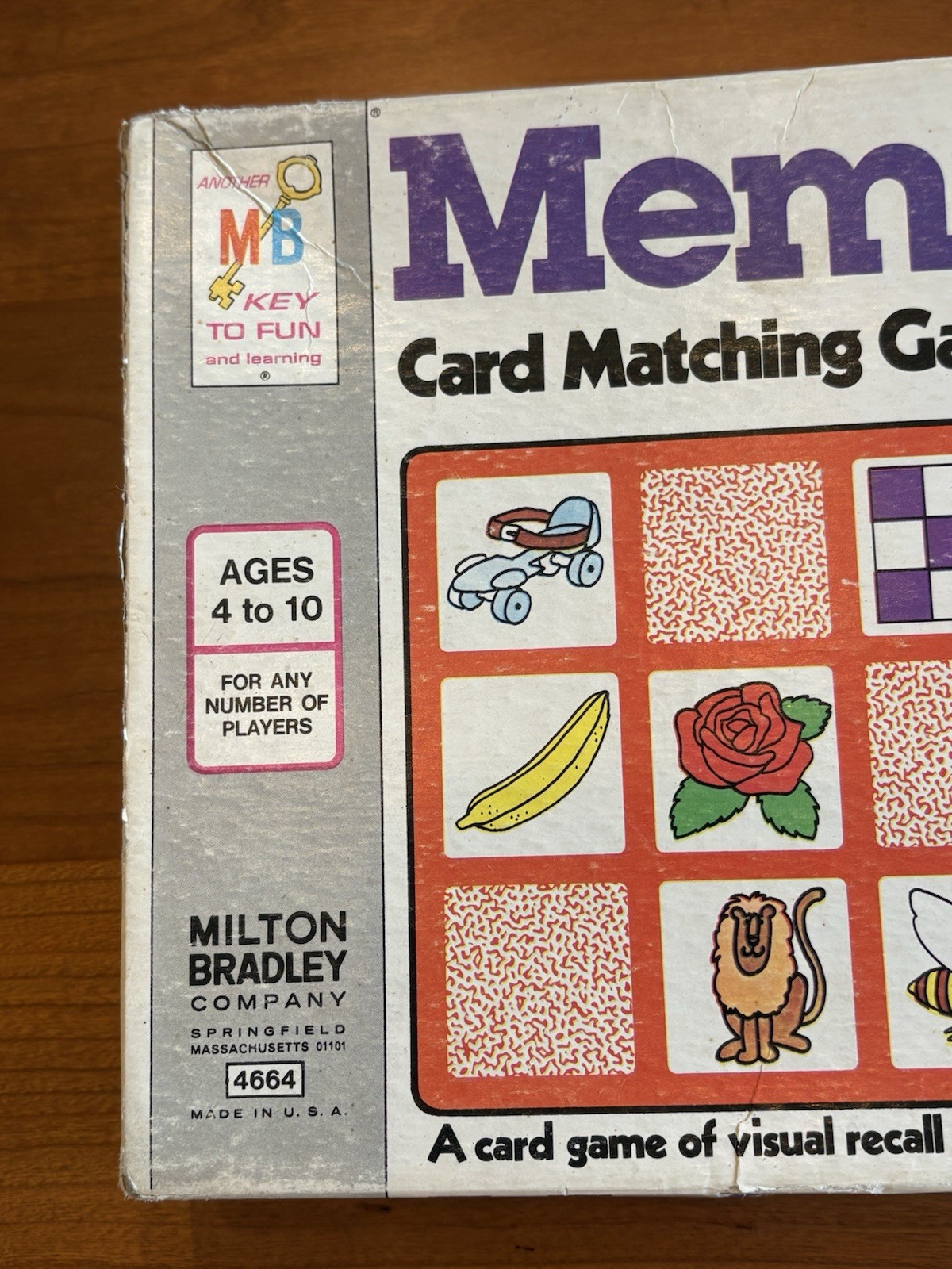 Vintage 1984 The Original Memory Card Matching Game Milton Bradley Complete!