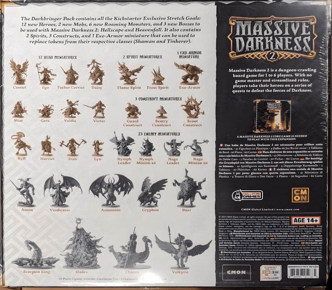 Massive Darkness 2: Darkbringer Pack (Kickstarter Special)