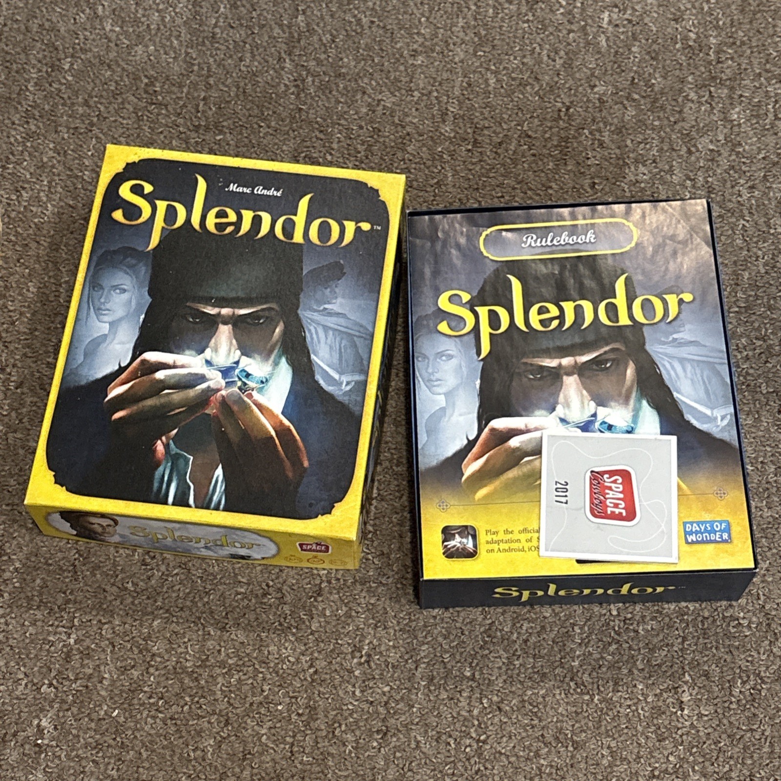 Splendor Game By Marc Andre The Greatest Gemstone Merchants Complete
