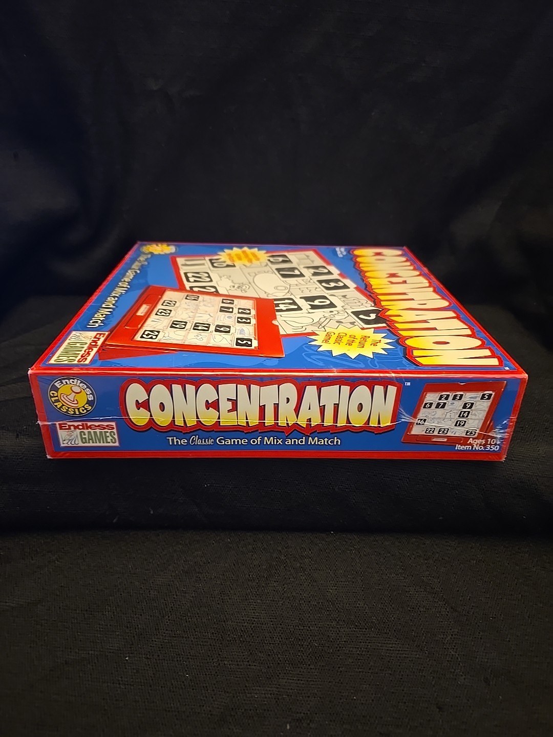 New And Sealed CONCENTRATION Board Game 2002 Classic Game Of Mix & Match