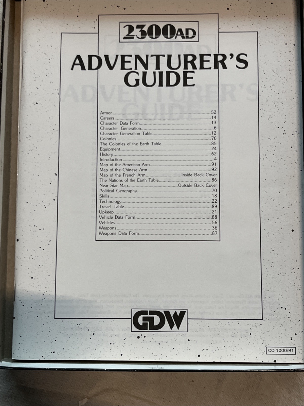 2300 AD Man’s Battle for the Stars W/ Kafer Dawn & Colonial Atlas Missing Dice.