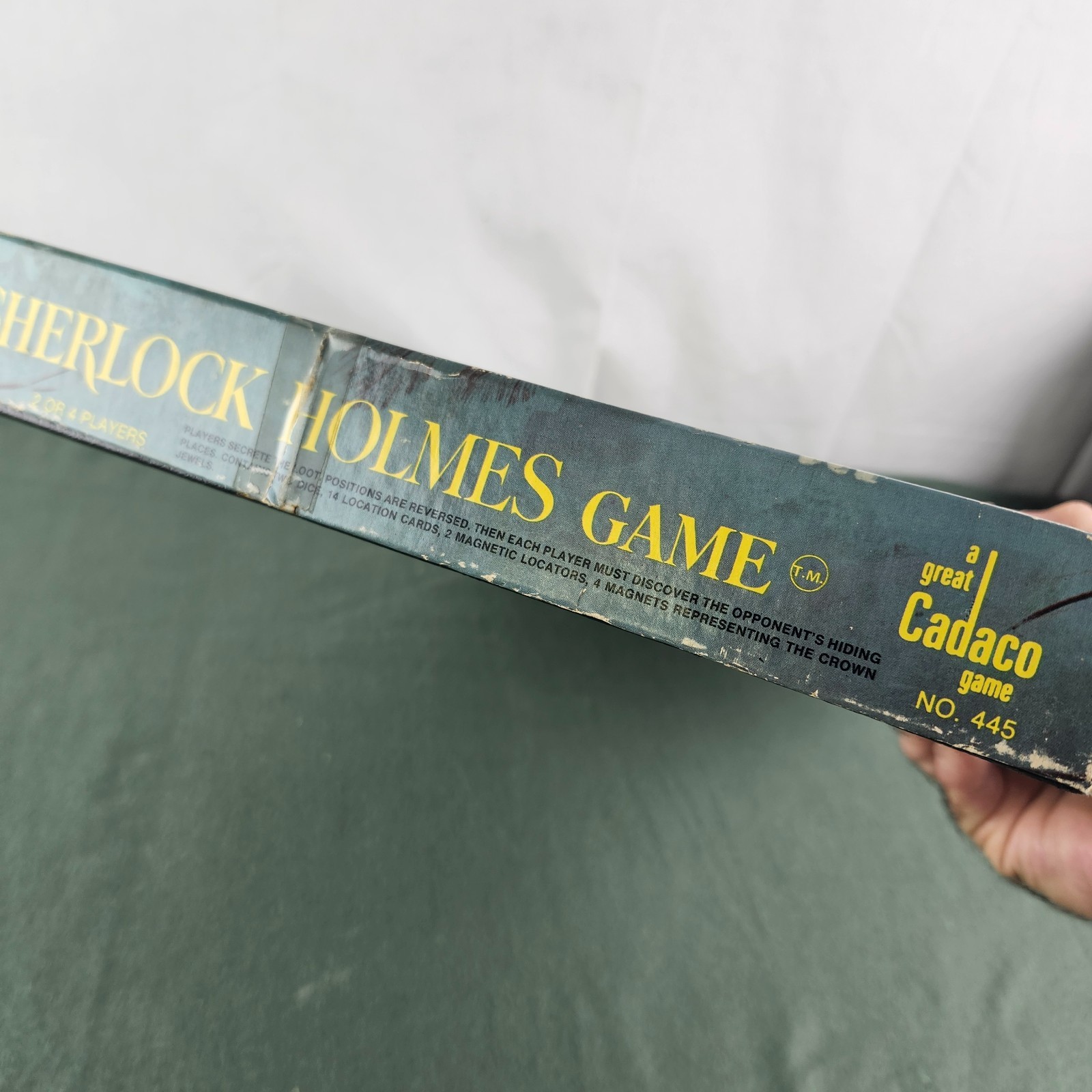 VINTAGE The SHERLOCK HOLMES Game | 1974 Cadaco
