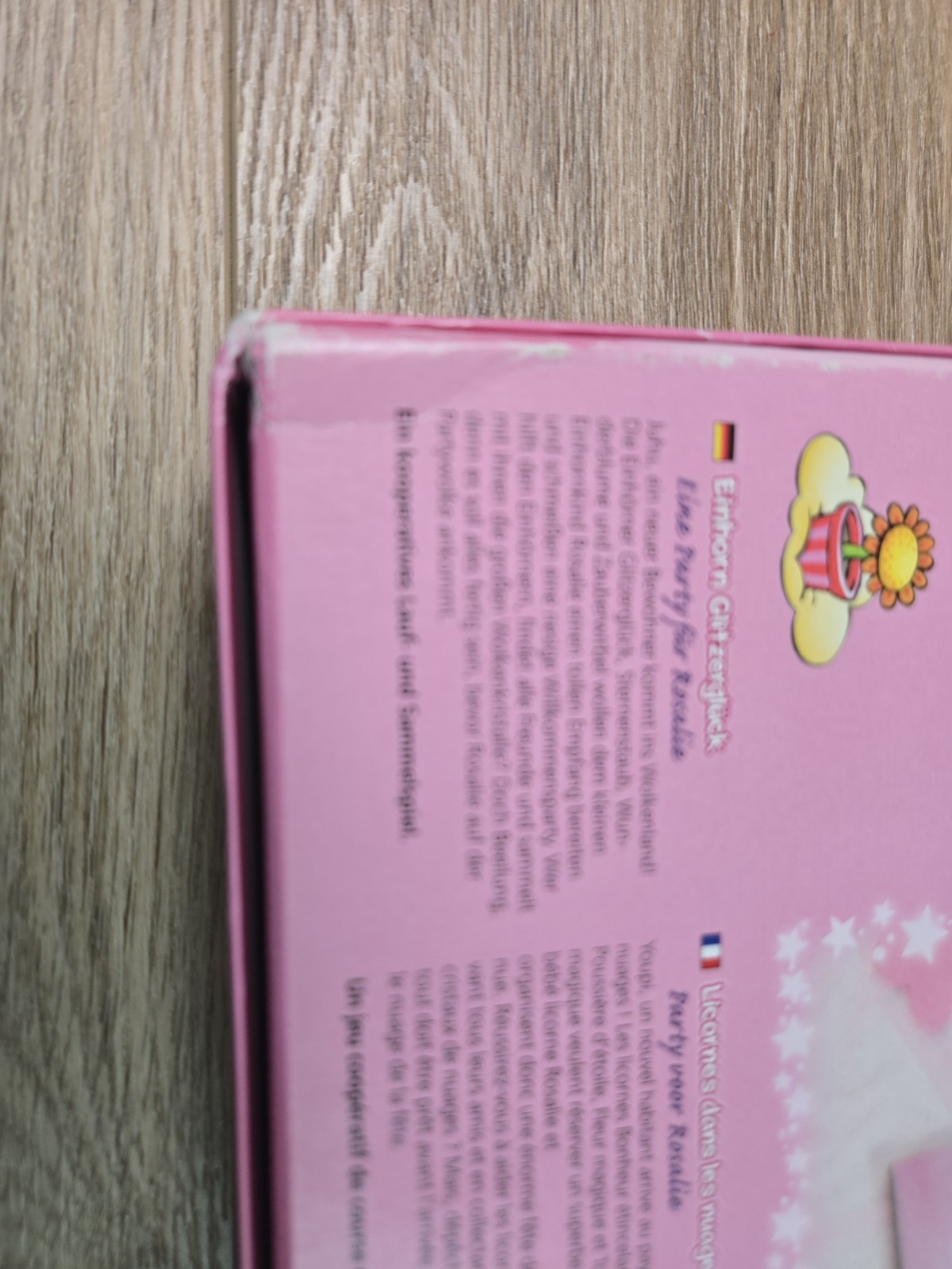 Unicorn Glitterluck Cloud Stacking COMPLETE HABA Wooden Kids German Crystals