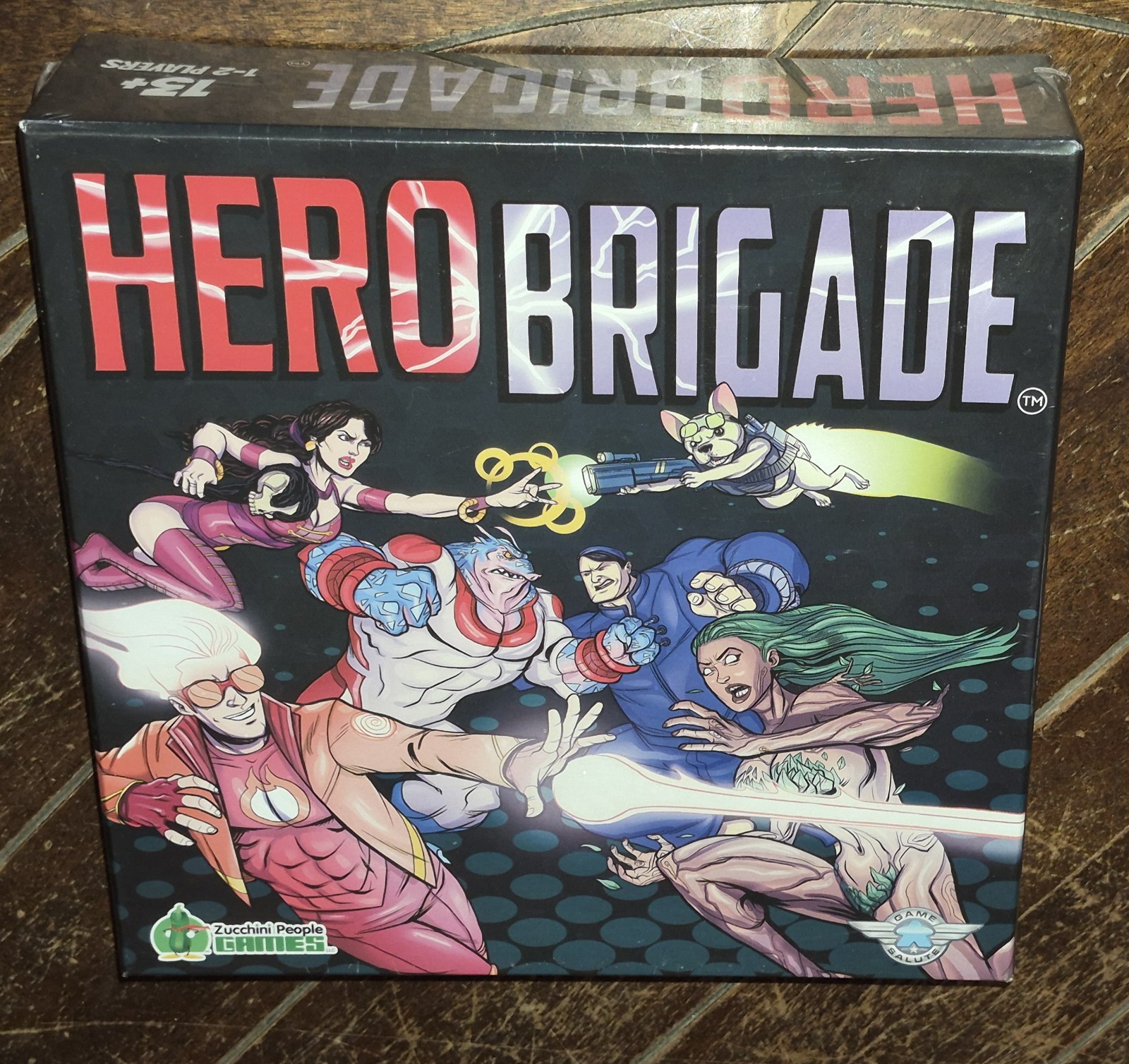 HERO BRIGADE Heroic Deck Building & Card Battling Game (1-2 Players, 13+)