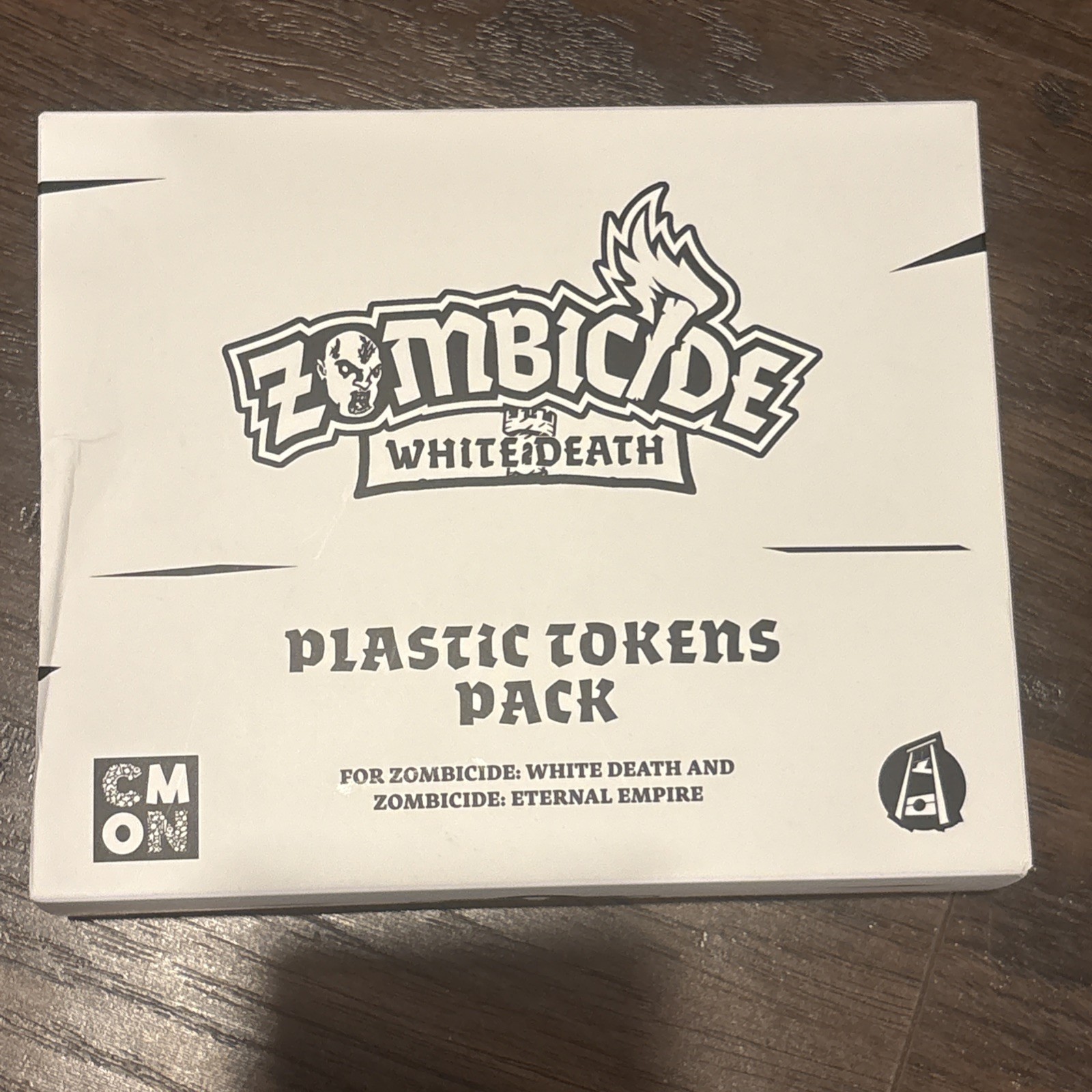 Zombicide White Death Plastic Tokens Pack Kickstarted Exclusive NEW Free Shippin