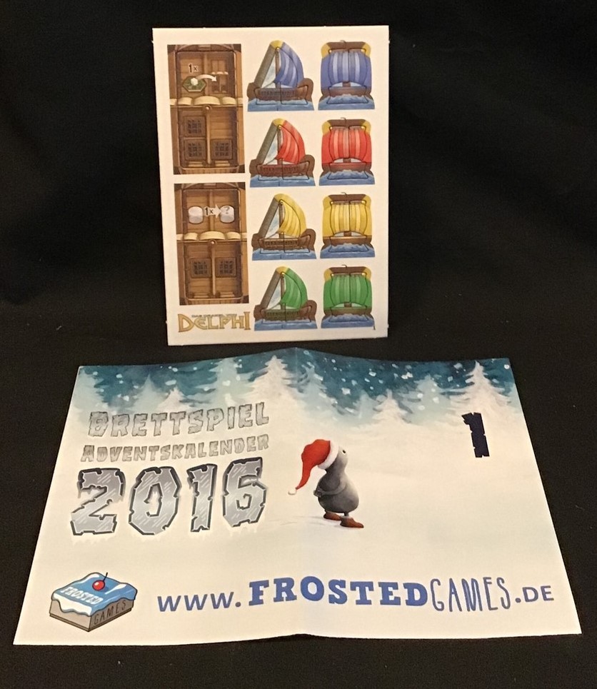 2016 Brettspiel Advent Calendar Promo #3 ~ Karuba The Volcano ~ OEJ