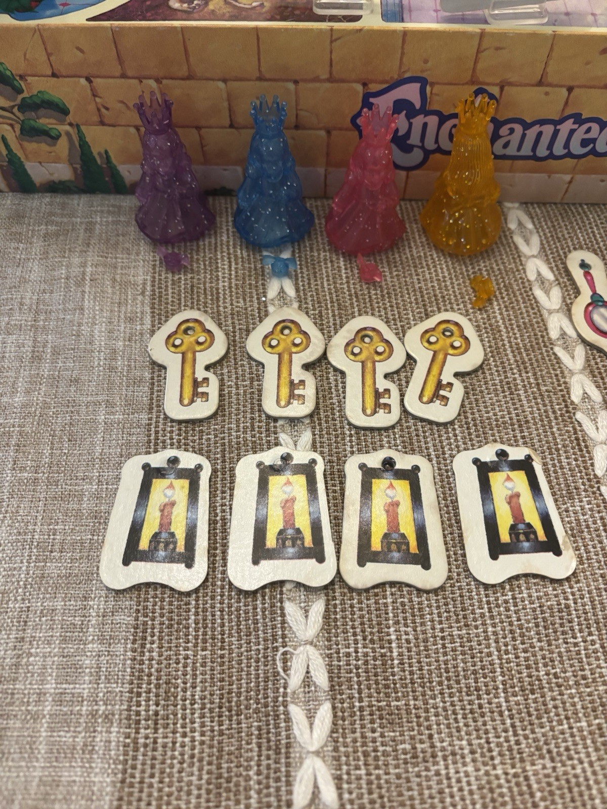 Milton Bradley Electronic Enchanted Palace Fantasy Board Game Complete, Ages 6+