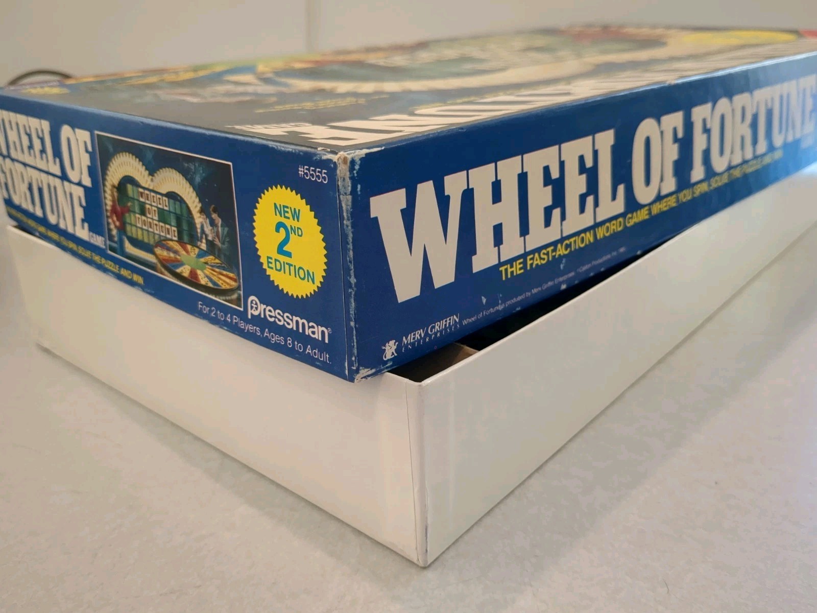 WHEEL OF FORTUNE 2nd Ed Complete Board Game 1985
