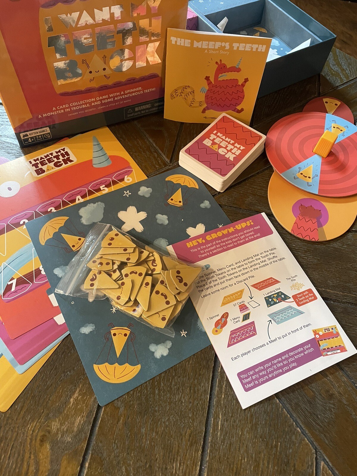 Kitten Games I Want My Teeth Back Pre K Youth Counting Complete Ages 4+
