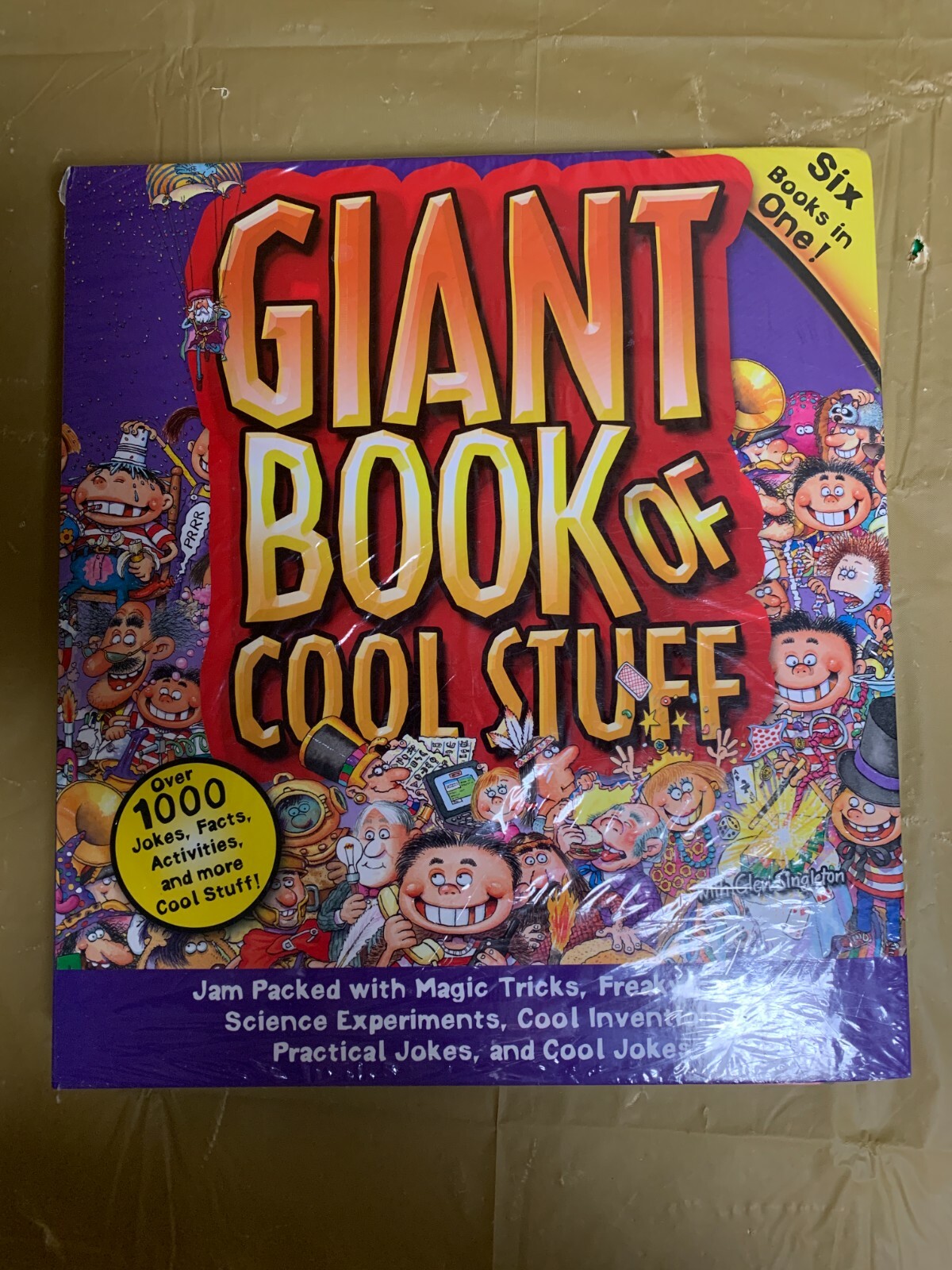 Brain Games ORC-LYMPICS GAME and Giant Book of Cool Stuff -both sealed