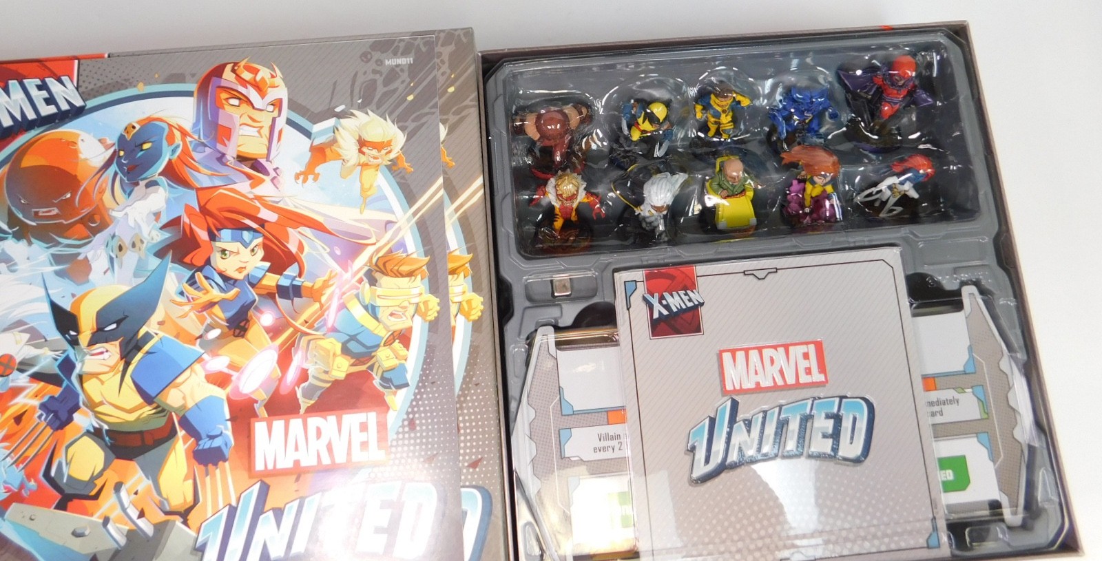 Well Painted Marvel United X-men Core Game CMON & Spin Master